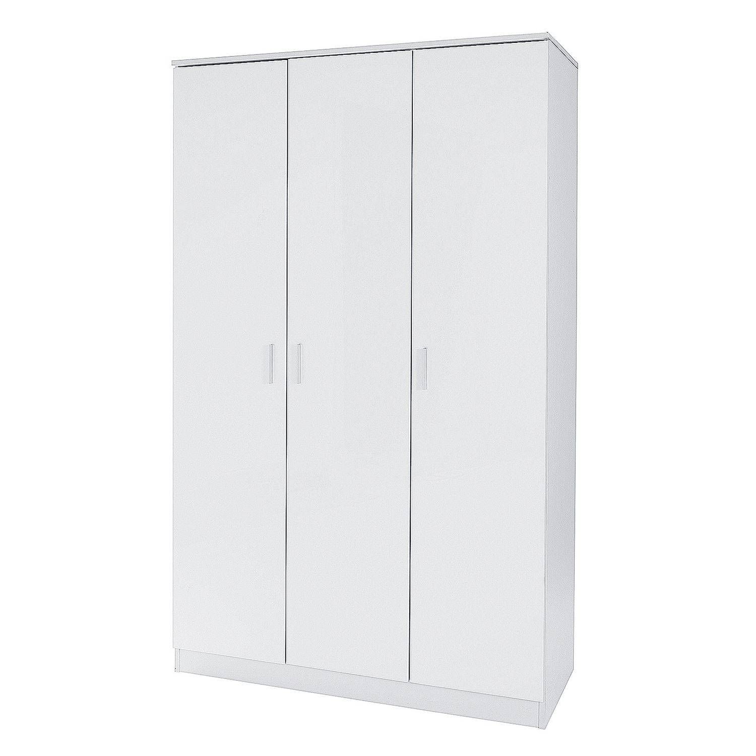 Bedroom Furniture 3 Piece Set White Gloss Bedside Drawer Chest With Regard To White Gloss Wardrobes (View 14 of 15)