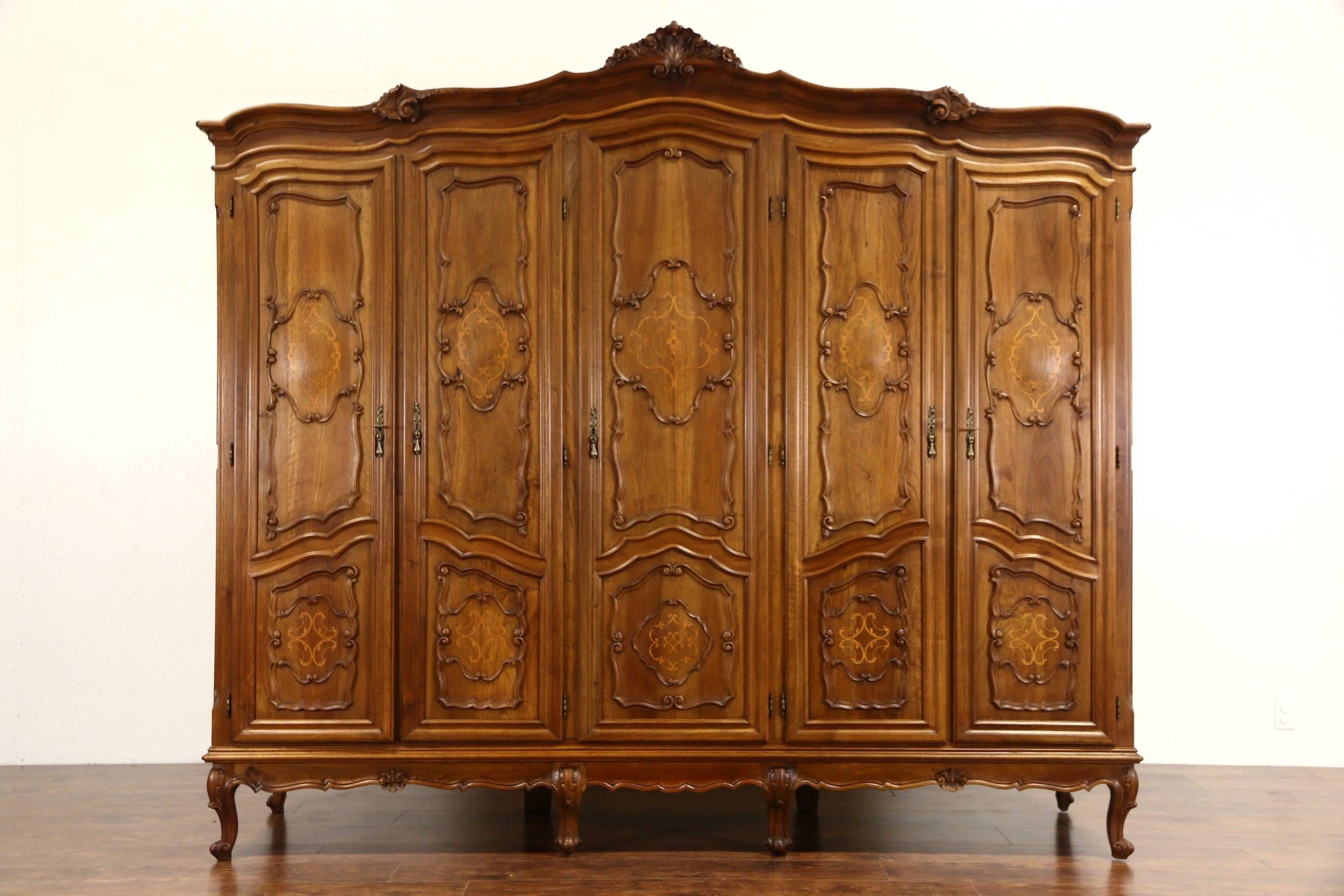 Bedroom Furniture : Antique Armoire Oak Wardrobes Uk Beautiful Regarding Oak Wardrobes For Sale (View 5 of 15)