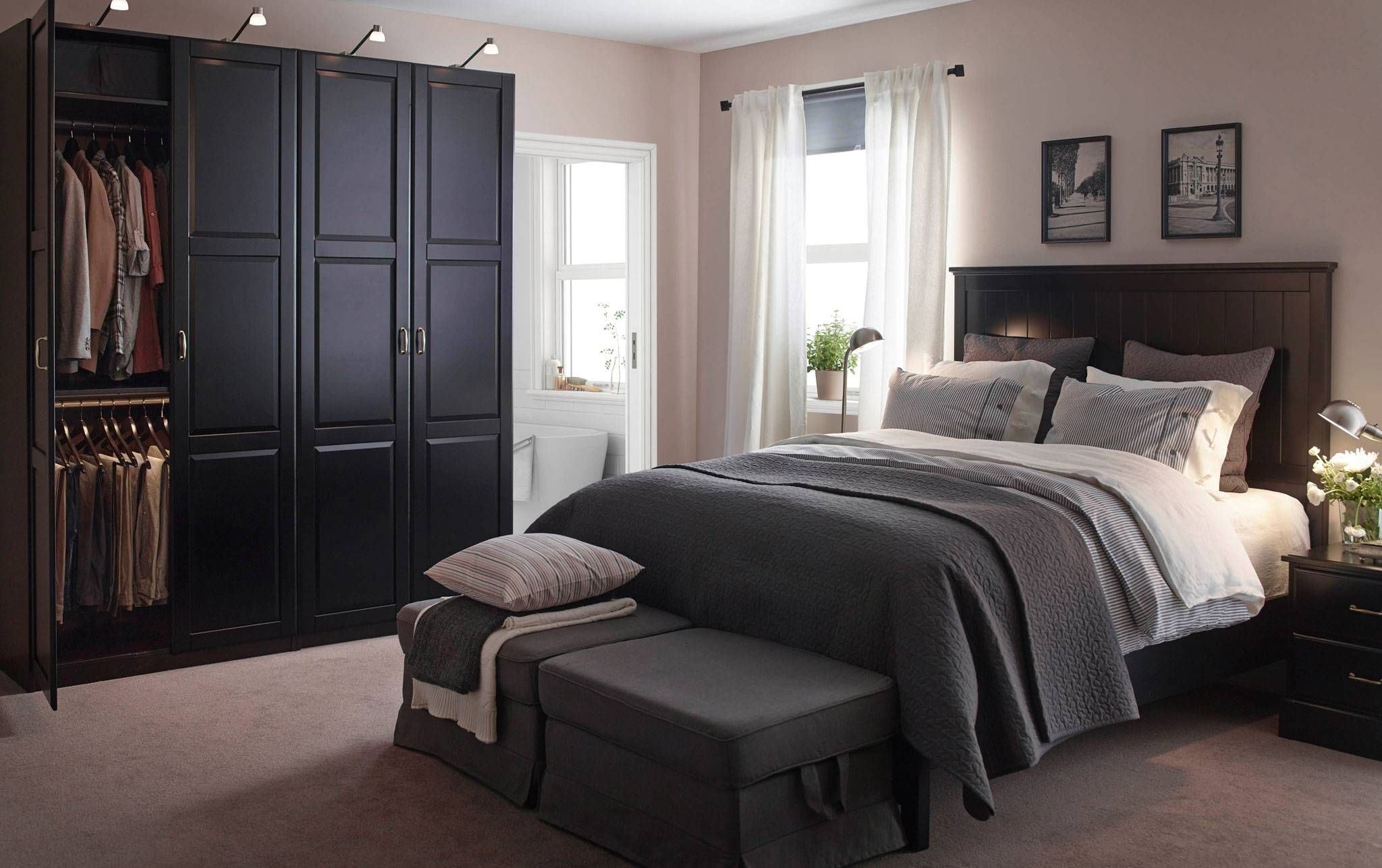 Bedroom Furniture & Ideas | Ikea Intended For Wardrobes Beds (View 9 of 15)