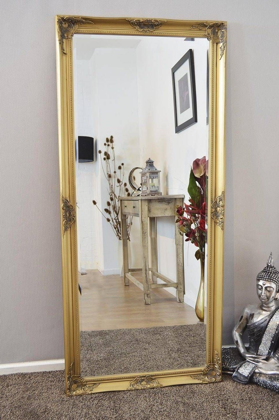 Bedroom Furniture Sets : Table Mirror Extra Large Wall Mirrors Inside Shabby Chic Full Length Mirrors (View 11 of 25)