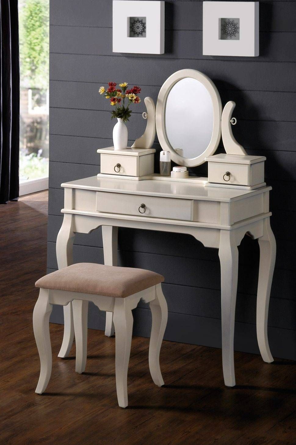 Bedroom Furniture : Wall Mirrors Decorative Black Dressing Table Throughout Black Dressing Mirrors (Photo 24 of 25)