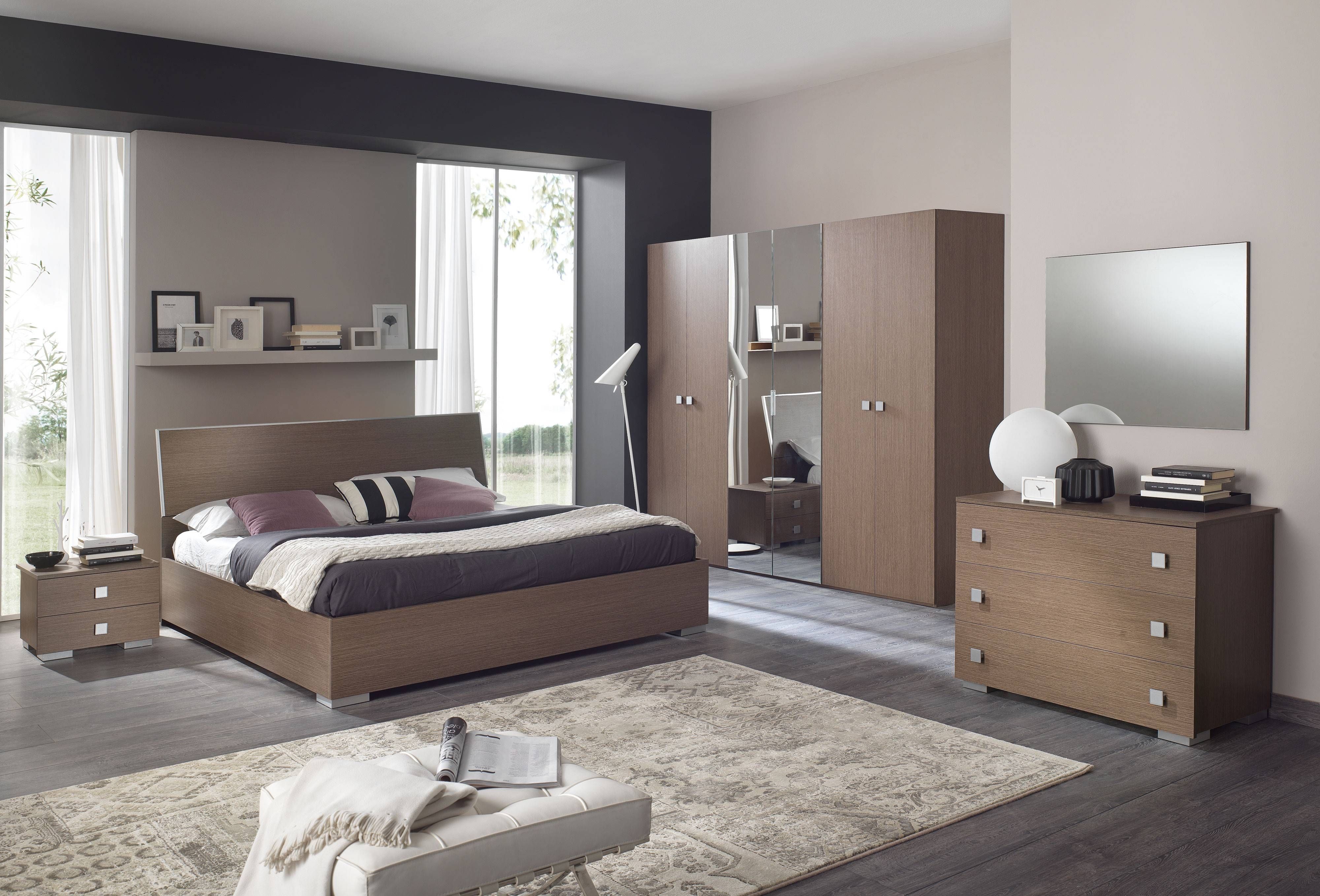 Bedrooms ~ Awesome Wardrobes With Mirror Designs Latest Beds With Regard To Dark Wood Wardrobe With Mirror (View 18 of 30)