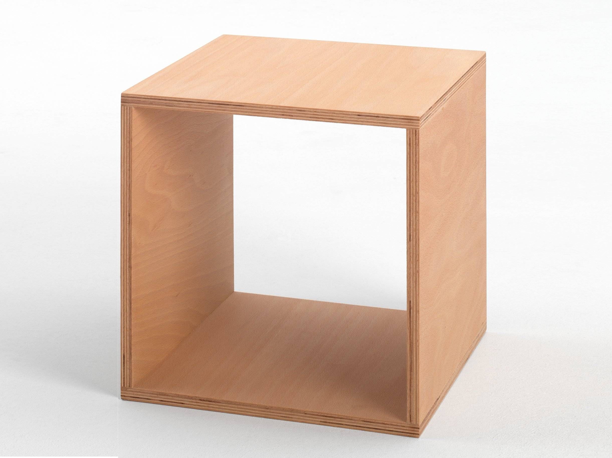 Beech Coffee Table / Bedside Table Cubetojo Möbel Intended For Beech Coffee Tables (Photo 8 of 30)