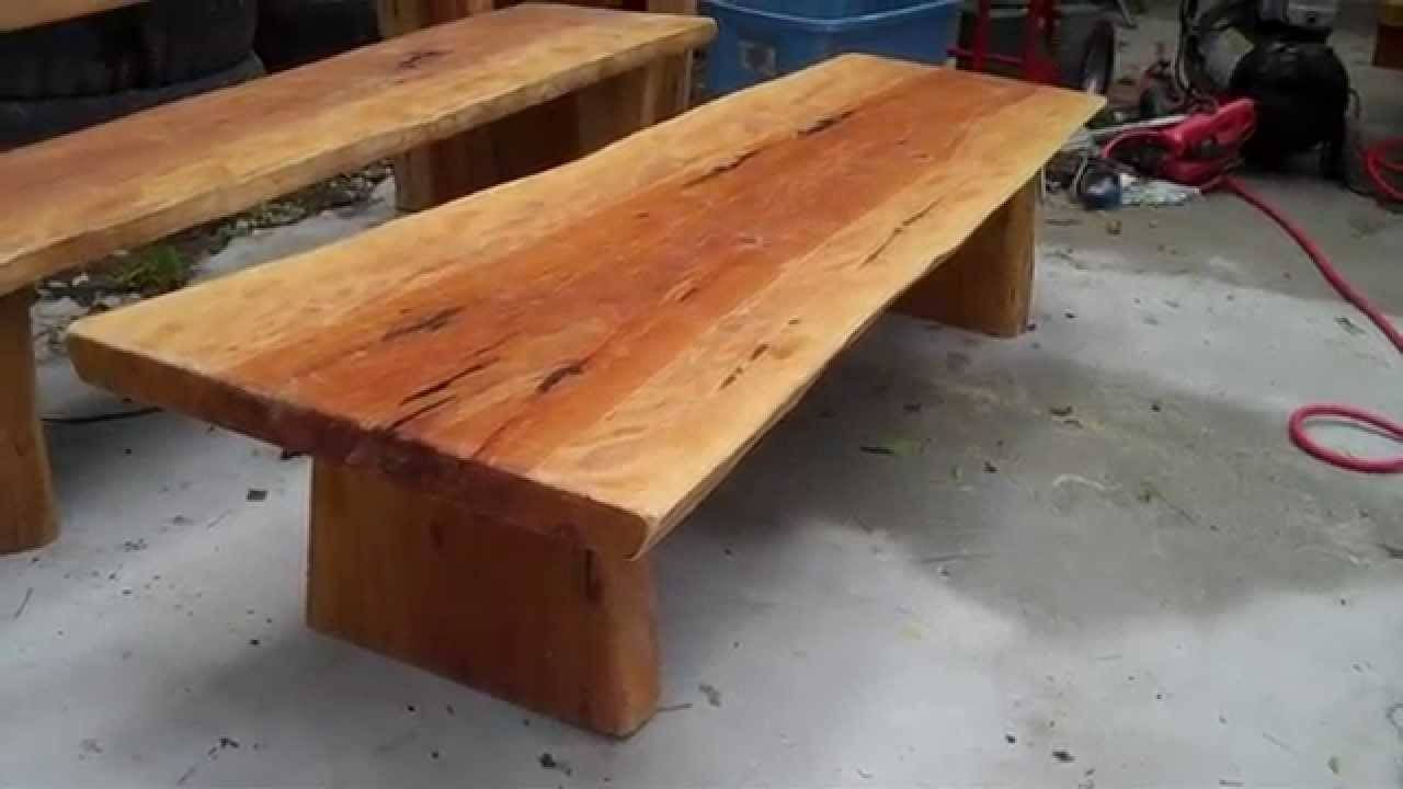 Beech Slab Coffee Table – Youtube Throughout Beech Coffee Tables (Photo 24 of 30)