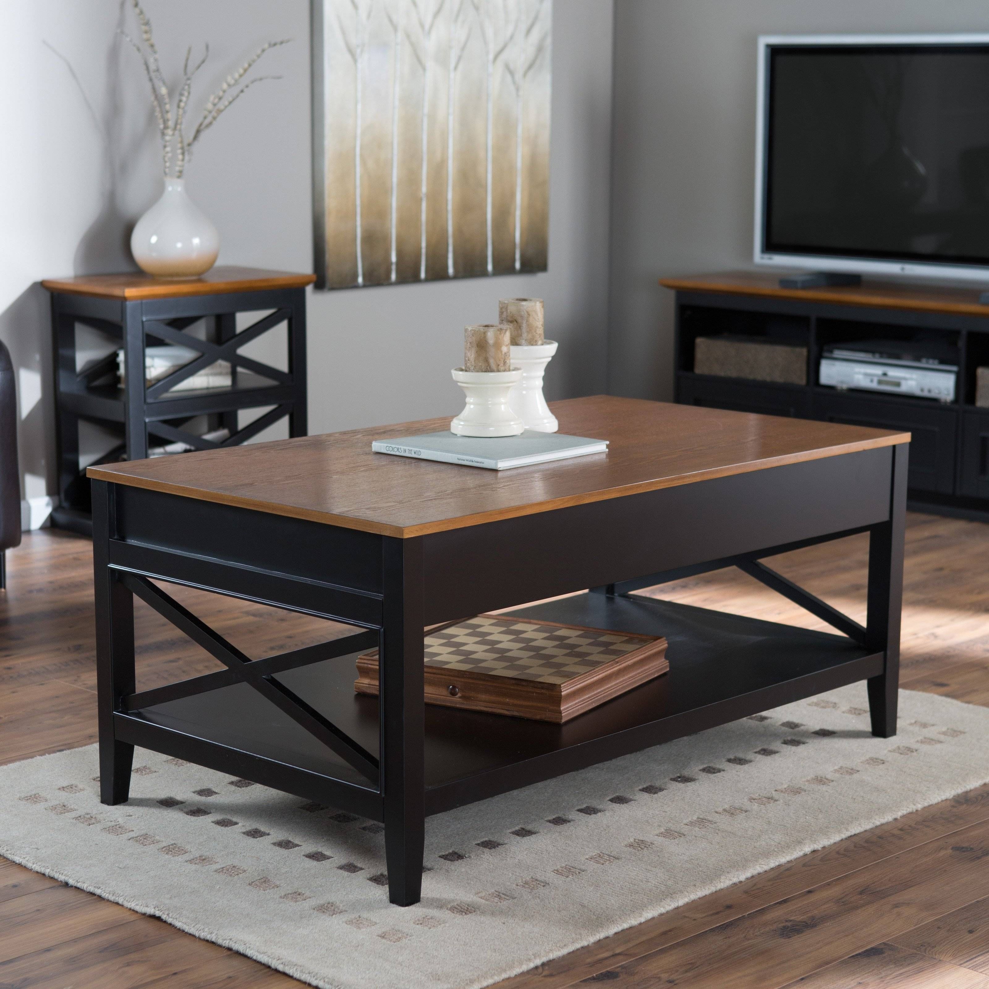 Belham Living Hampton Storage And Lift Top Coffee Table | Hayneedle For Lift Top Oak Coffee Tables (View 23 of 30)