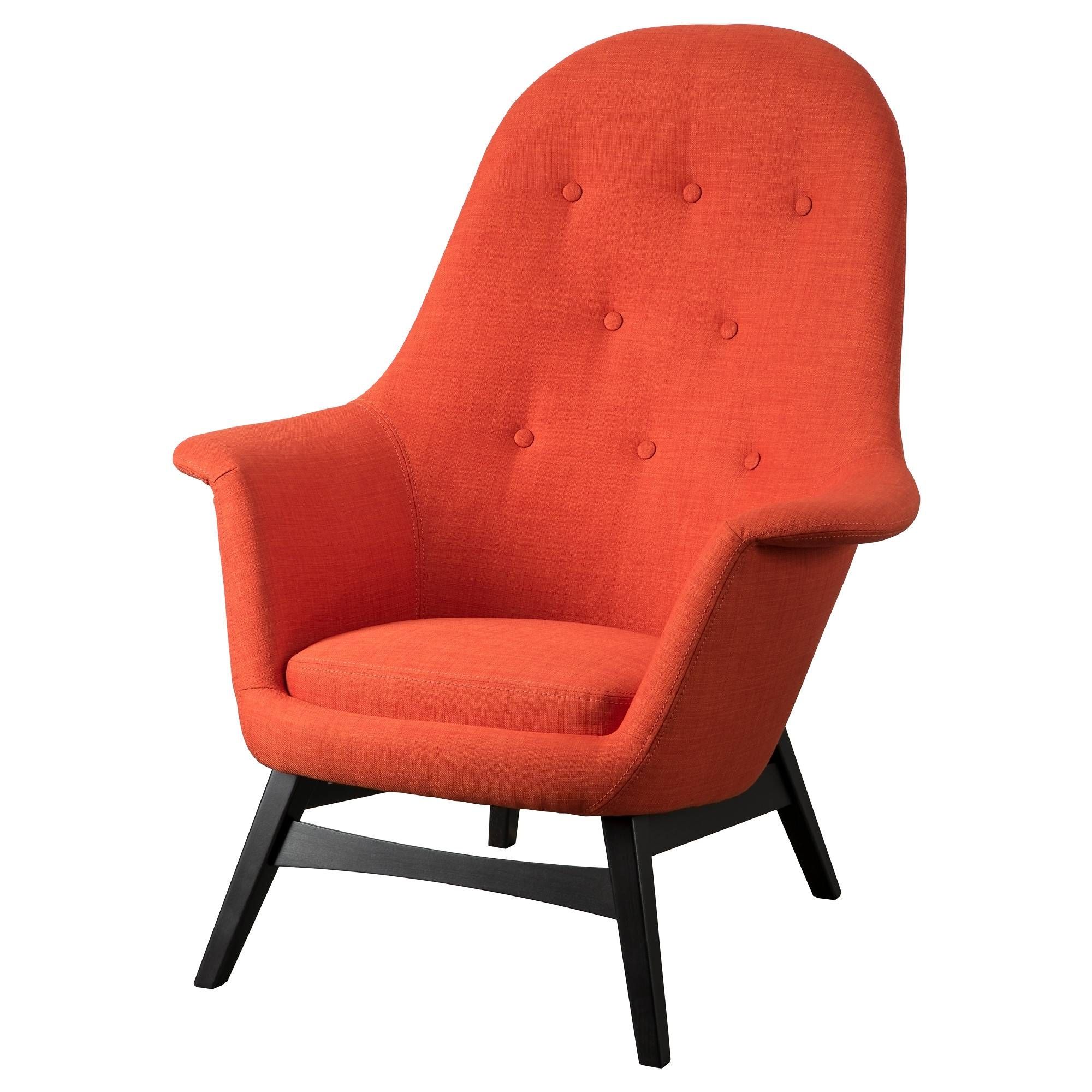 Benarp Armchair – Nordvalla Dark Grey – Ikea For Fabric Armchairs (View 6 of 30)