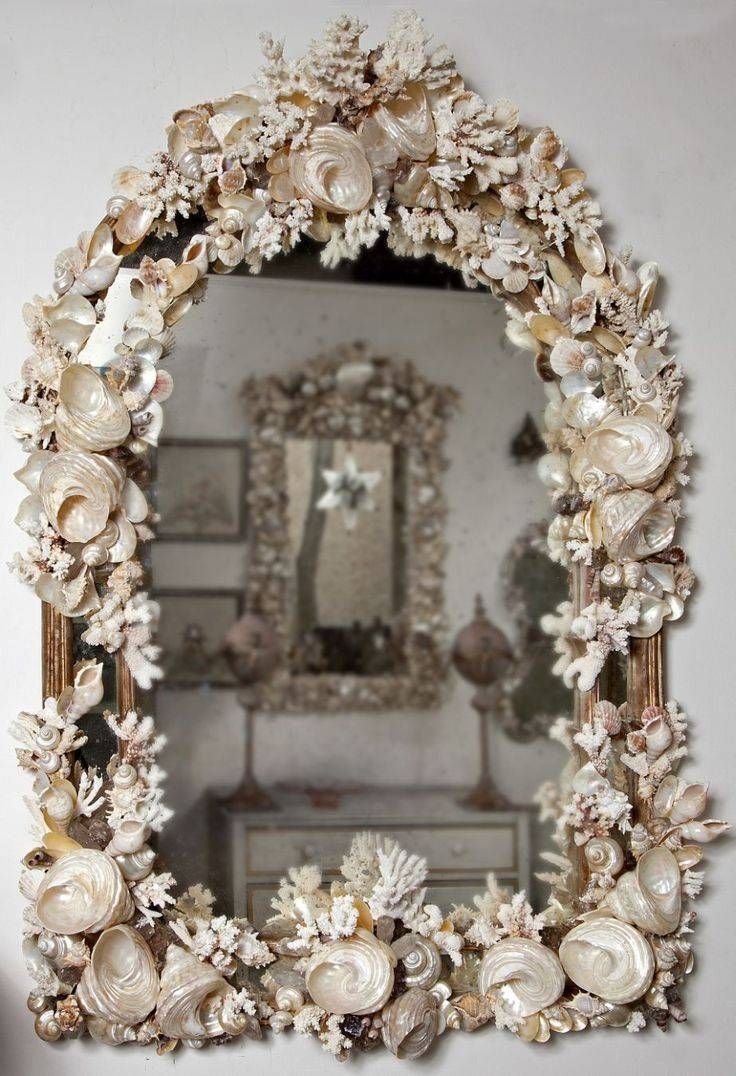 Best 10+ Sea Shell Mirrors Ideas On Pinterest | Seashell Frame Regarding Vintage Looking Mirrors (View 22 of 25)