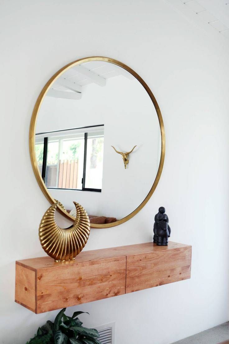 Best 20+ Large Round Mirror Ideas On Pinterest | Large Hallway Regarding Leather Round Mirrors (View 24 of 25)