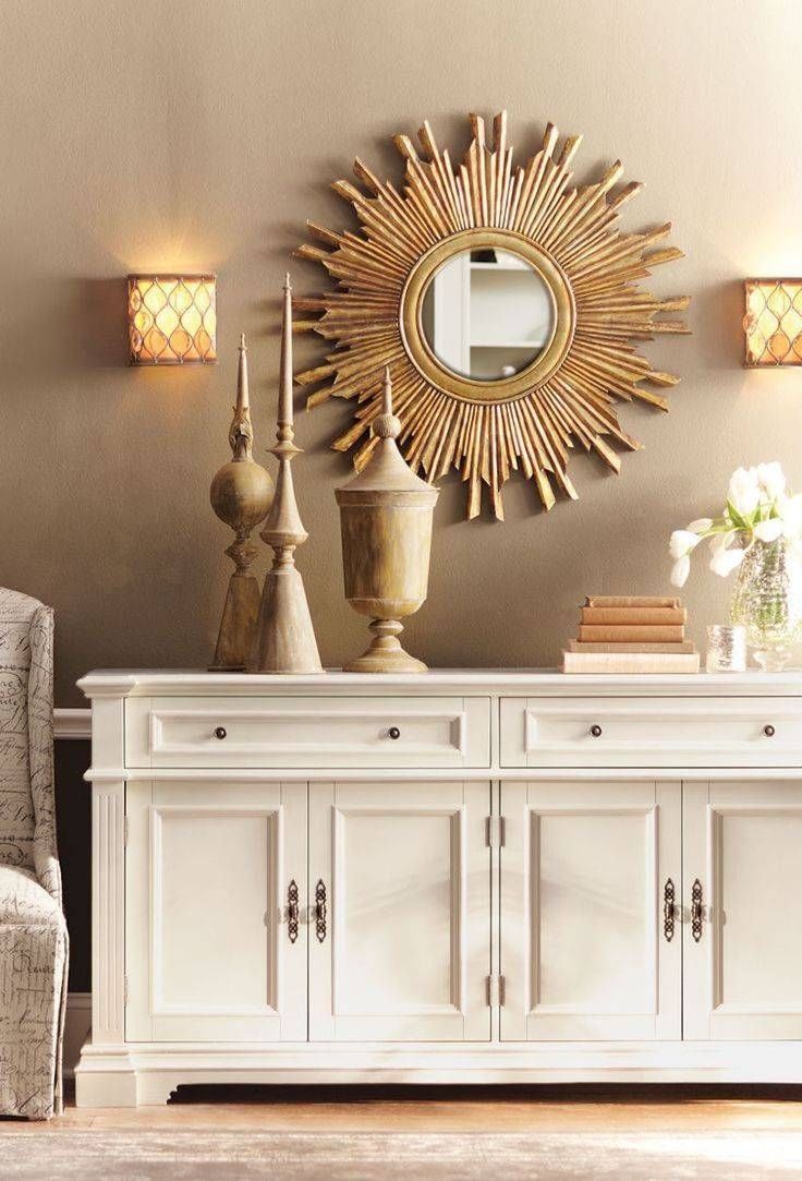 Best 25+ Gold Wall Mirror Ideas On Pinterest | Round Mirrors Inside Sun Mirrors (View 21 of 25)