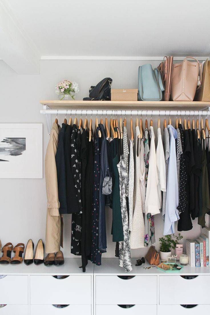 Best 25+ Open Wardrobe Ideas On Pinterest | Hanging Wardrobe In Alcove Wardrobes Designs (View 21 of 30)