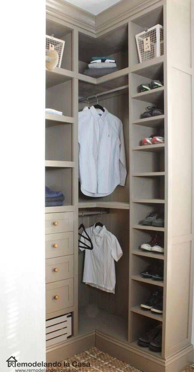 Best 25+ Small Wardrobe Ideas On Pinterest | Small Closet Design Inside Small Wardrobes (View 14 of 15)