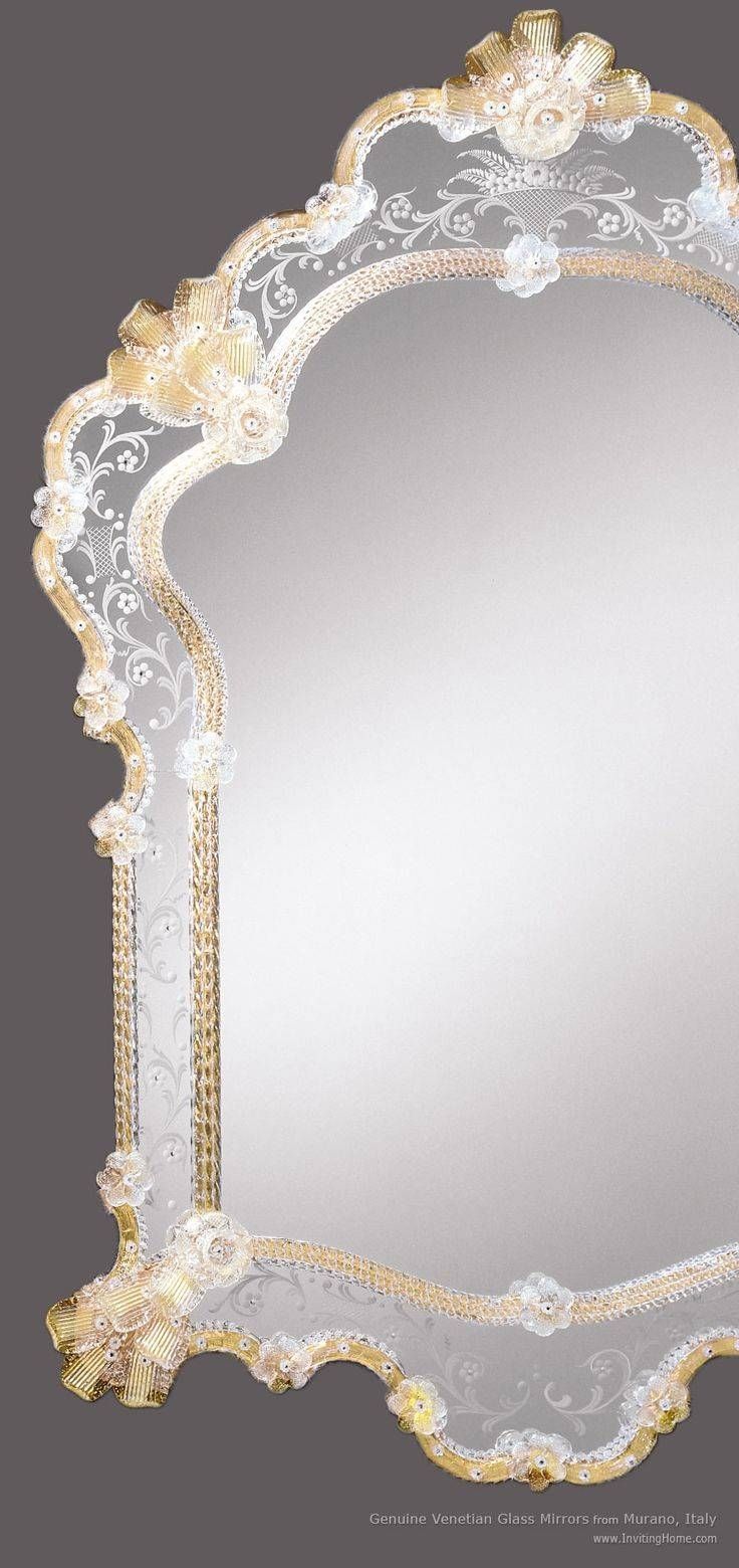 Best 25+ Venetian Mirrors Ideas On Pinterest | Elegant Glam Powder In Antique Venetian Glass Mirrors (View 6 of 25)