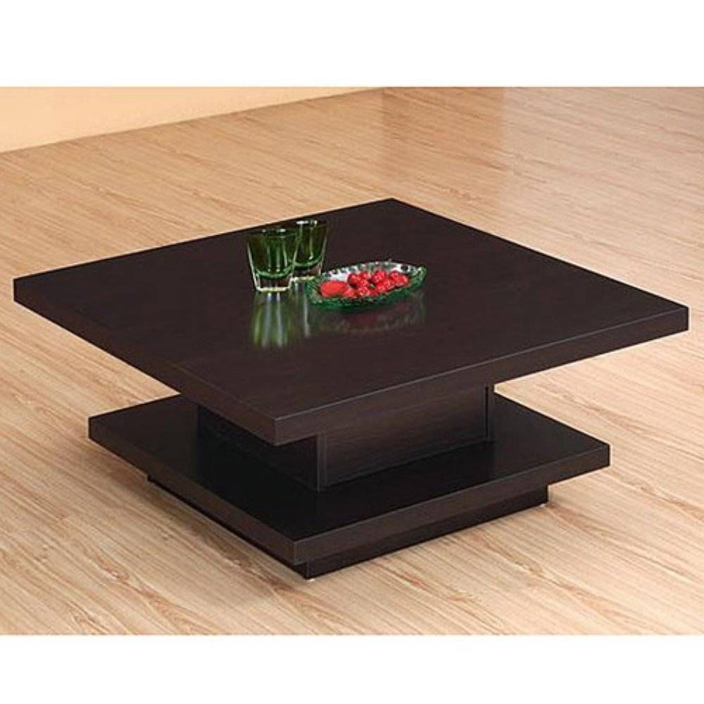 Big Modern Wood Coffee Table : Glasses Modern Wood Coffee Table Intended For Big Black Coffee Tables (View 28 of 30)