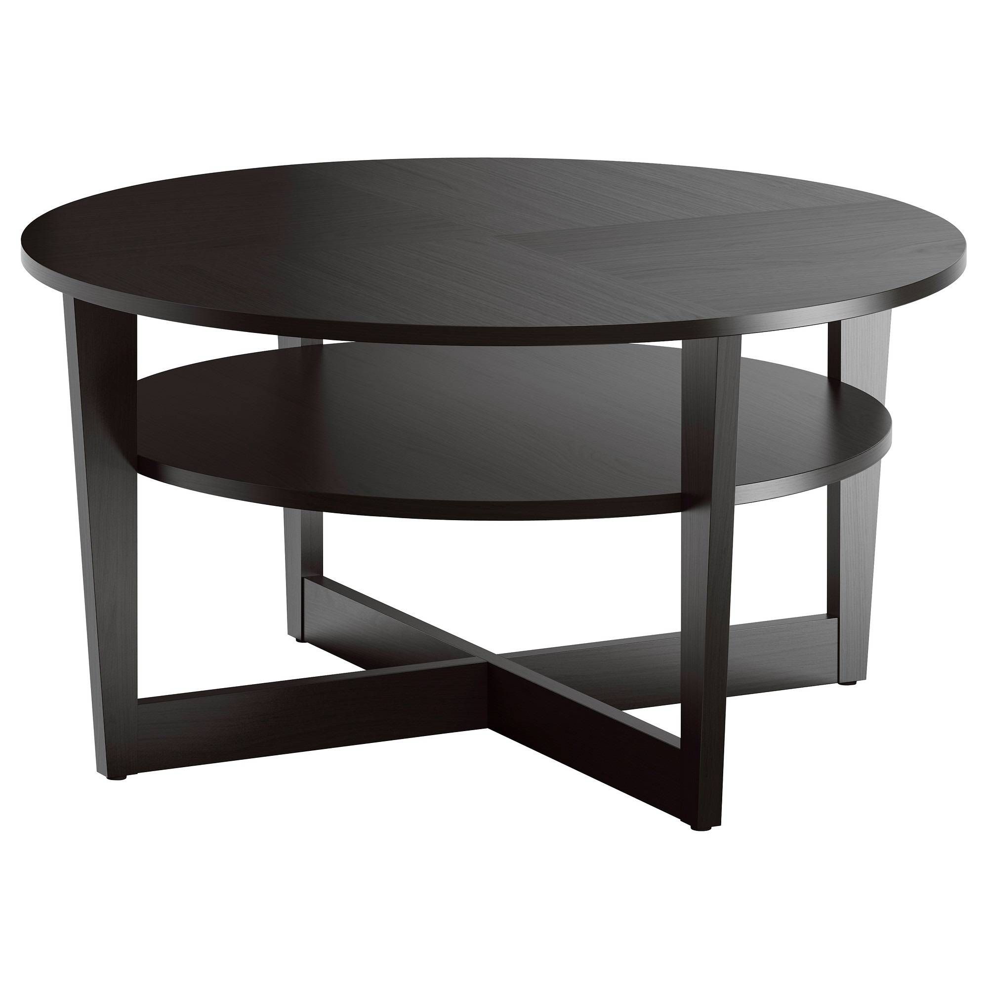 Black Circle Coffee Table. Round Coffee Table (View 13 of 30)