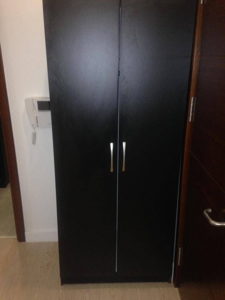 Black Double Wardrobe *cheap*good Condition* | In Croydon, London With Cheap Double Wardrobes (View 7 of 15)