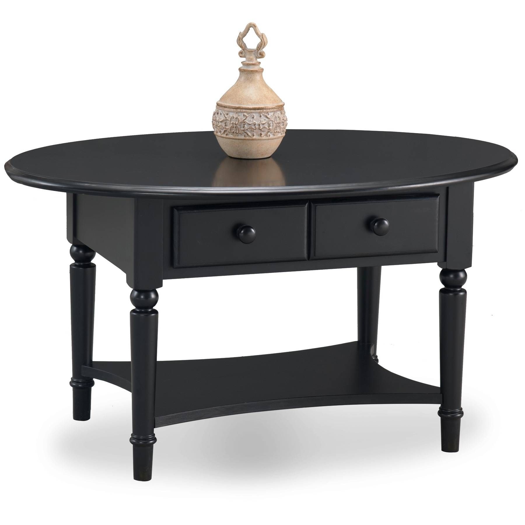 Black Oval Coffee Table The Types Of Materials To Find Best High With Regard To Black Oval Coffee Tables (View 12 of 30)