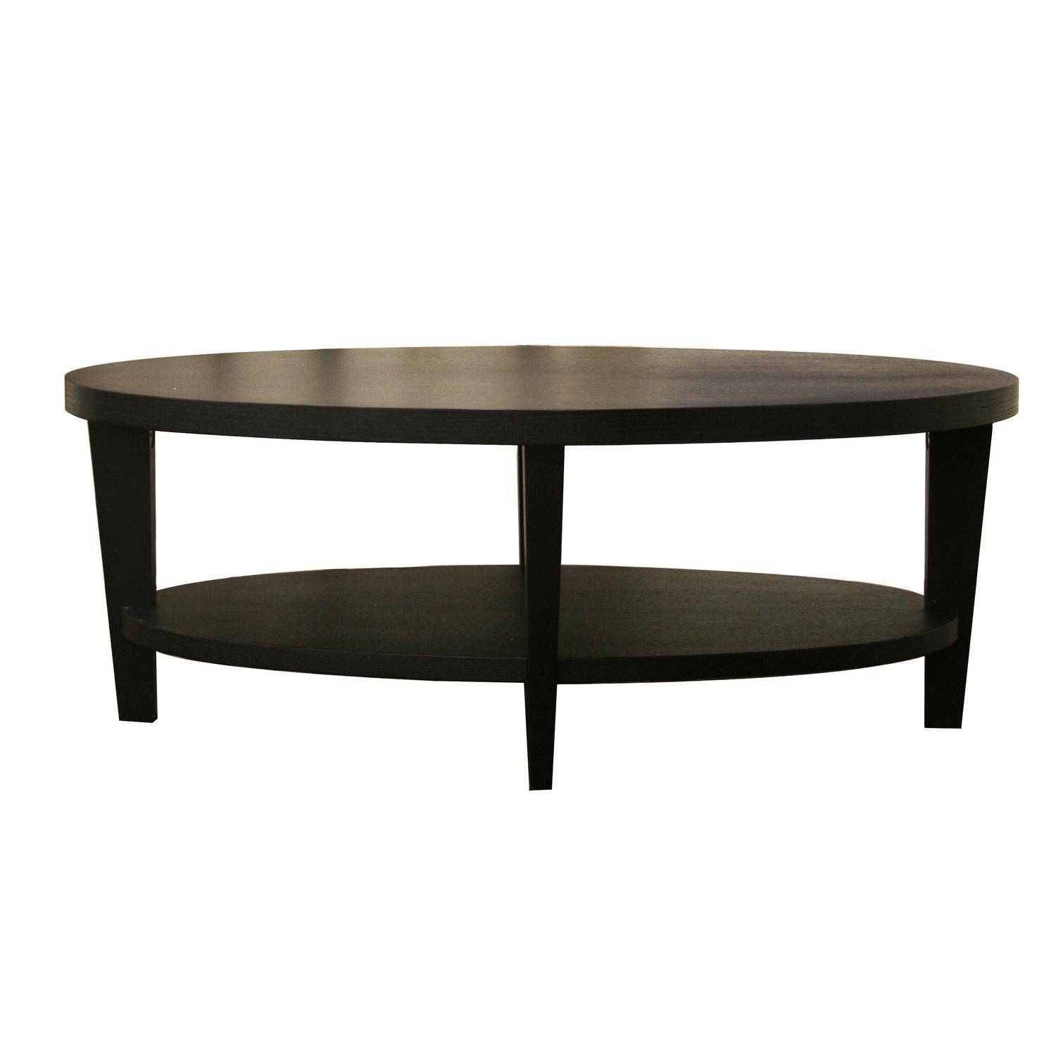 Featured Photo of Top 30 of Black Oval Coffee Tables