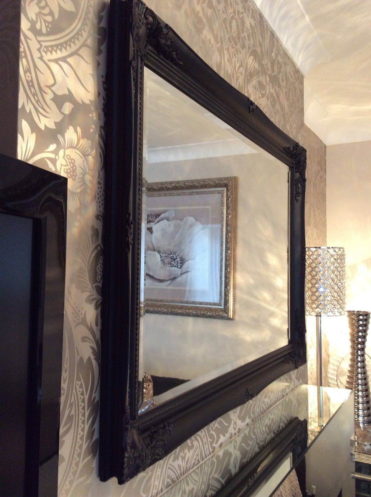 Featured Photo of 25 Inspirations Black Shabby Chic Mirrors