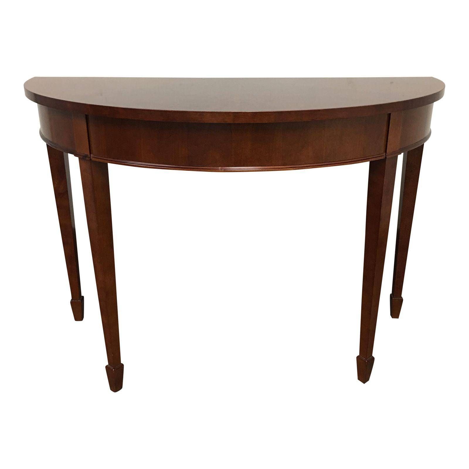 Bombay Company Demilune Console Table – Design Plus Gallery Within Bombay Coffee Tables (View 26 of 30)