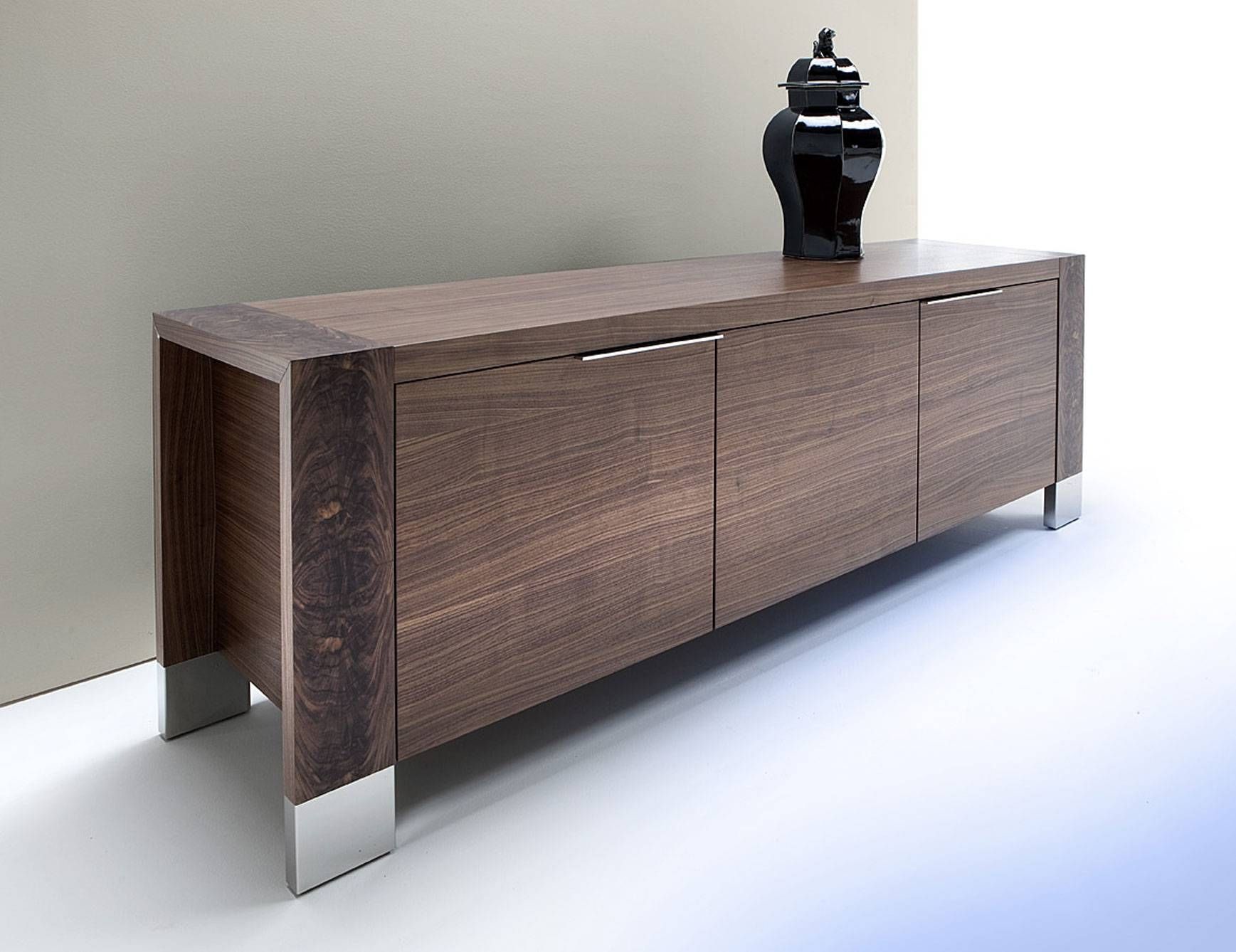 Brilliant Dining Room Buffets Sideboards With Rectangular Shape Inside Black And Silver Sideboards (Photo 12 of 30)