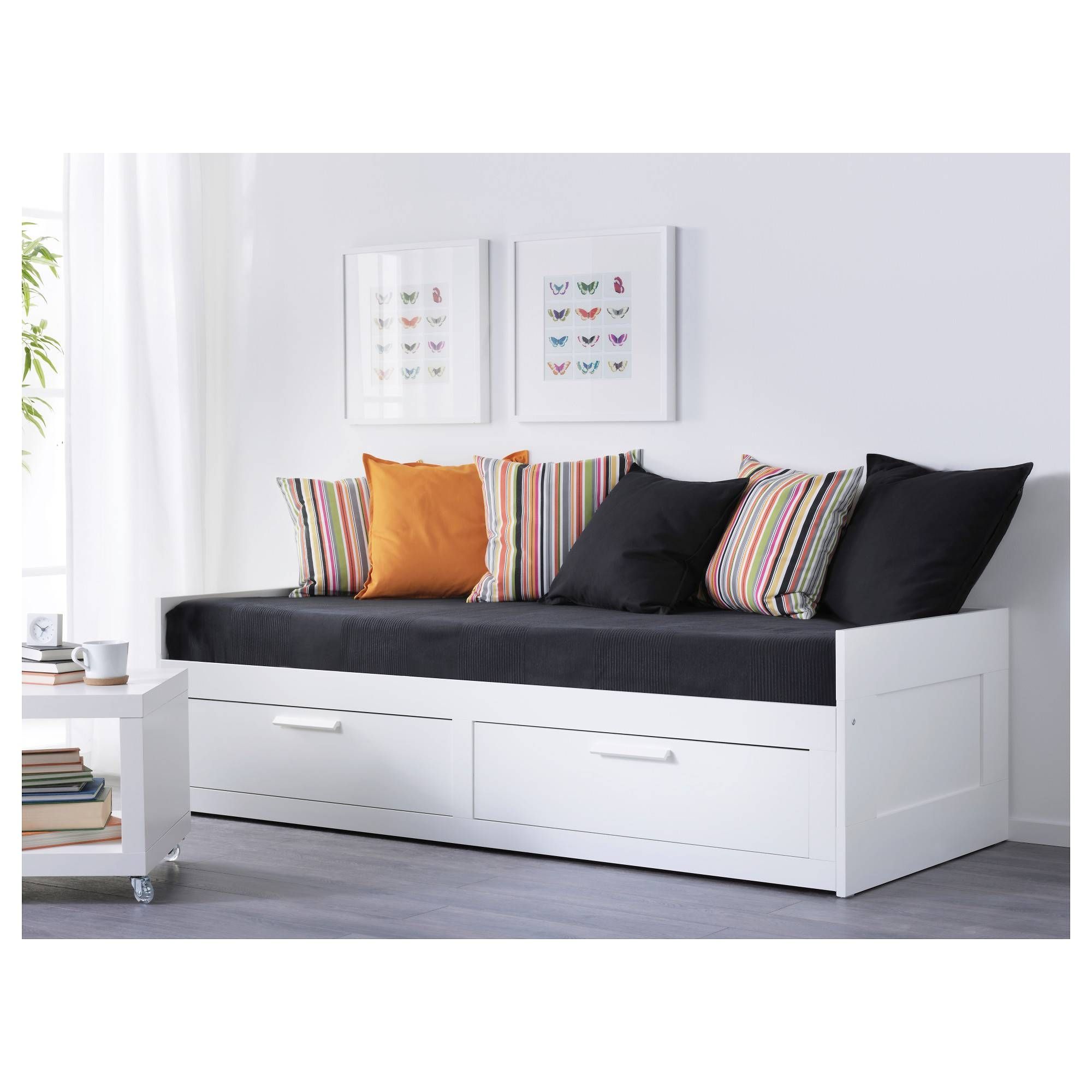 Brimnes Daybed Frame With 2 Drawers – Ikea For Sofa Day Beds (View 2 of 30)