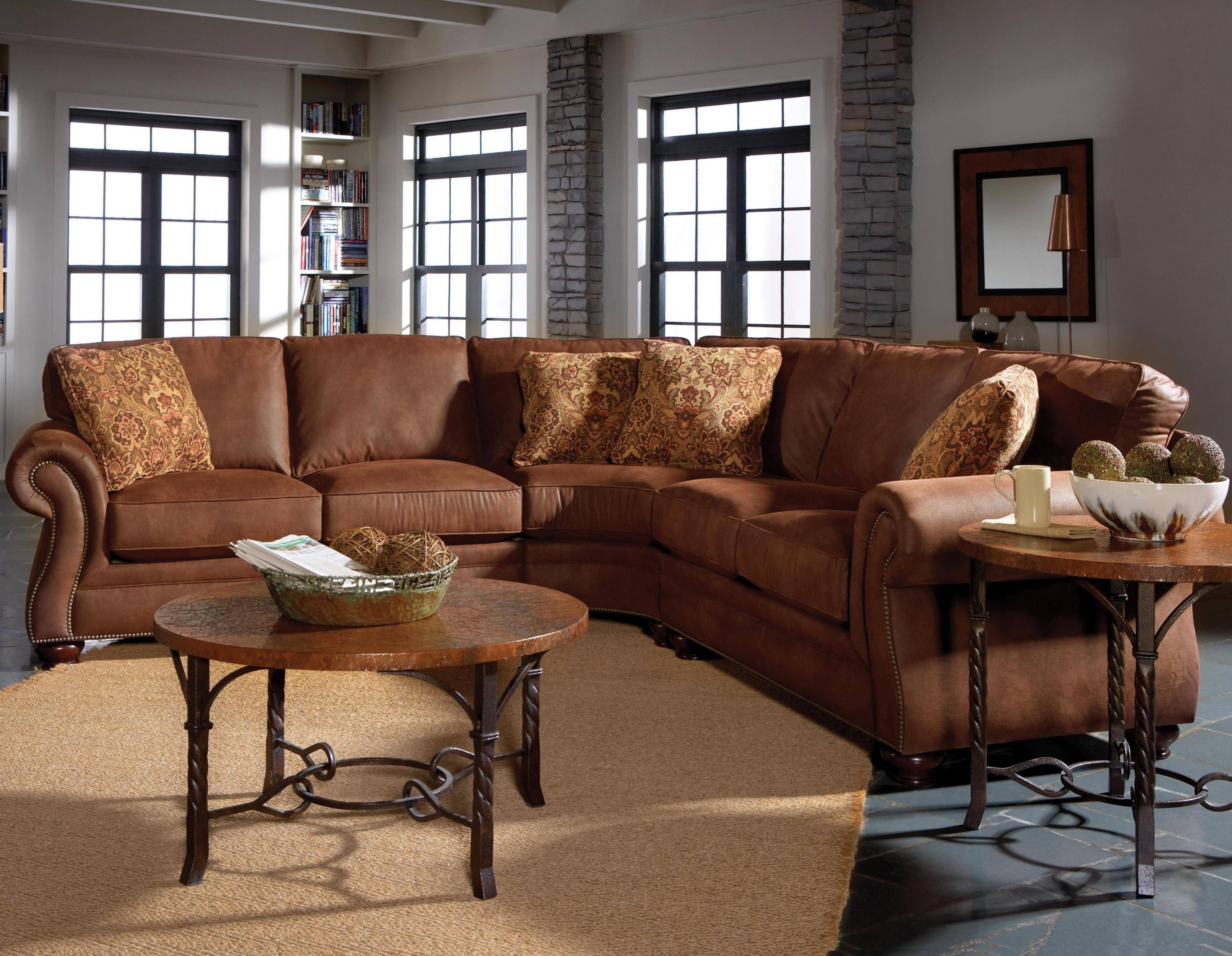 Broyhill Furniture Laramie 3 Piece Wedge Sectional Sofa – Wayside Regarding Broyhill Sectional Sofas (View 27 of 30)