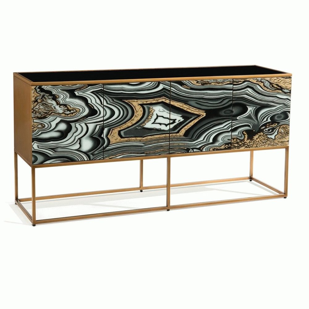 Buffet | Buffets | Buffet Furniture | Sideboard | Sideboards Intended For Glass Top Sideboards (Photo 5 of 30)