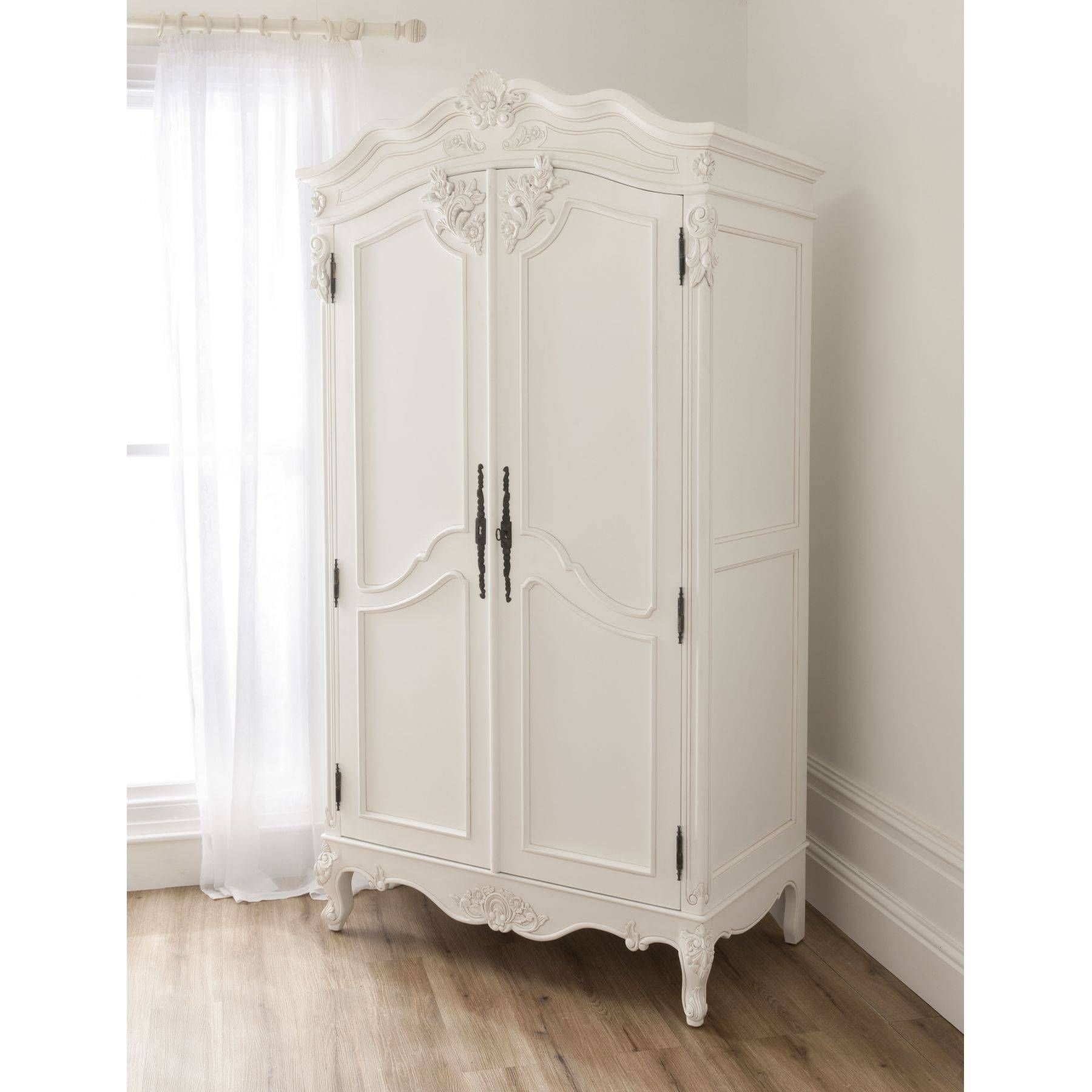 Featured Photo of Top 15 of French White Wardrobes