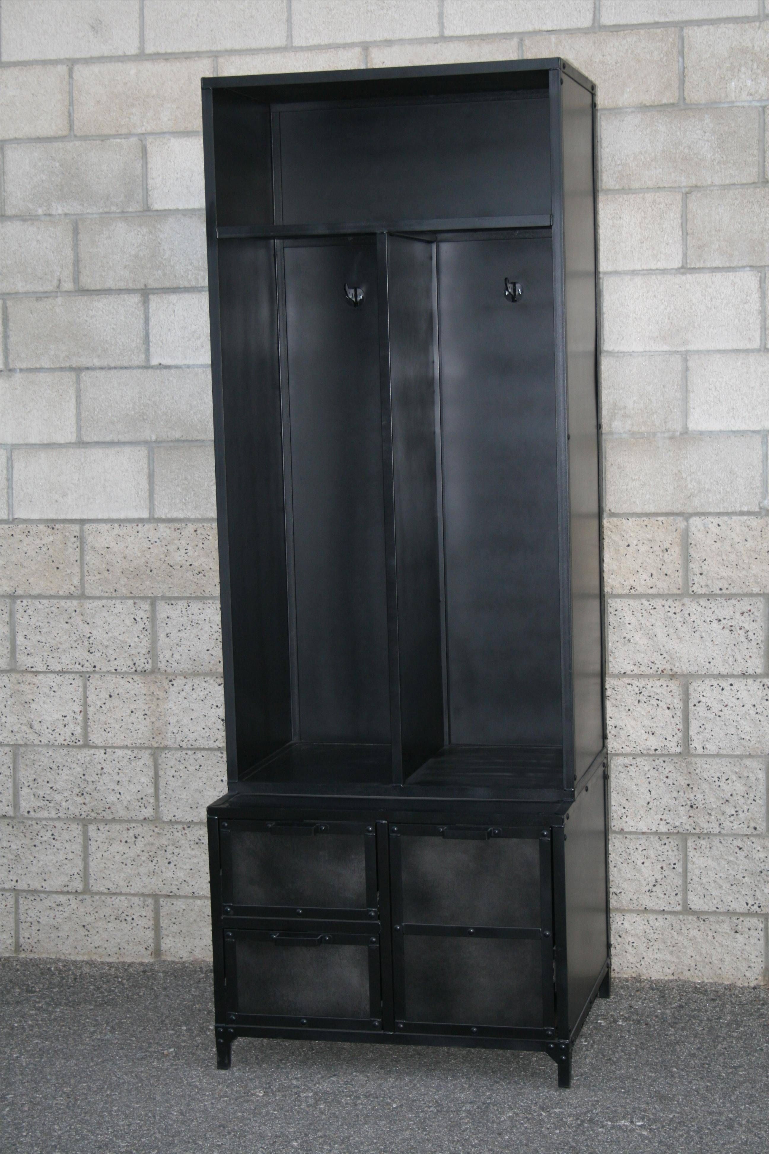 Buy A Hand Made Mudroom Locker, Vintage/modern Industrial Style Throughout Industrial Style Wardrobes (View 11 of 15)