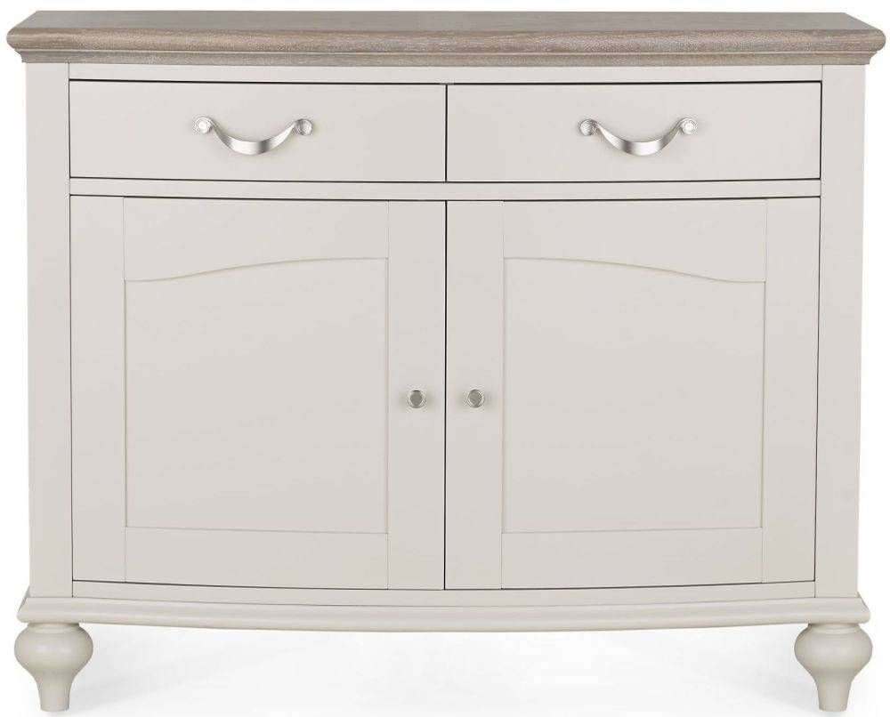 Buy Bentley Designs Montreux Grey Washed Oak And Soft Grey Inside Dark Grey Sideboards (View 12 of 30)