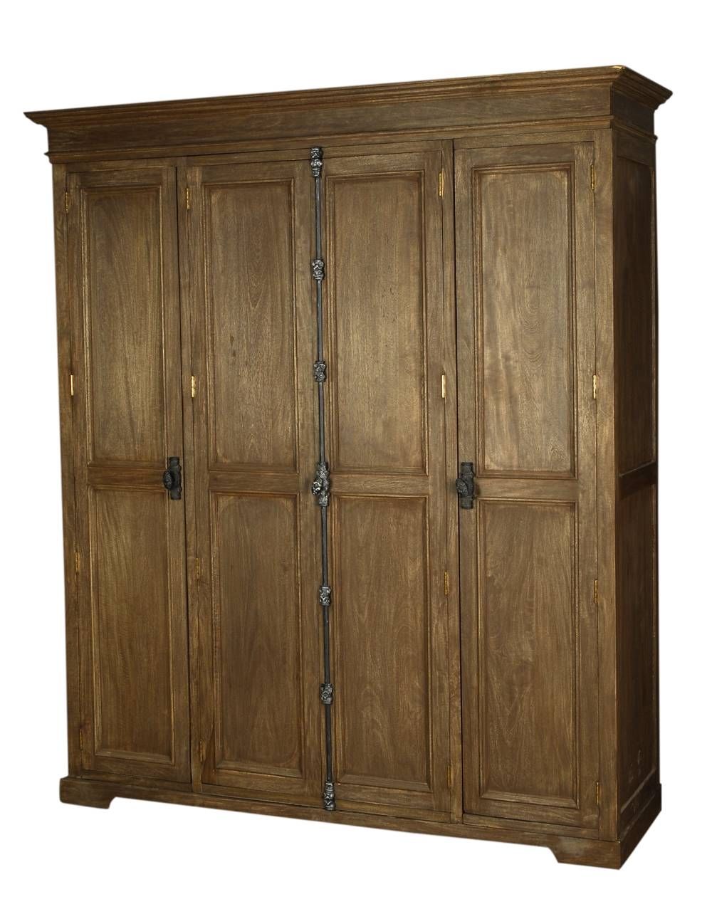 Buy Solid Wooden Wardrobes Online In India  Fabindia Within Wooden Wardrobes (View 2 of 15)