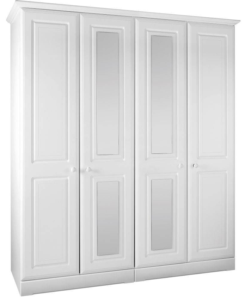 Buy White Wardrobes – Gloss & Painted Options Available For Sale With Regard To Tall White Wardrobes (View 1 of 15)