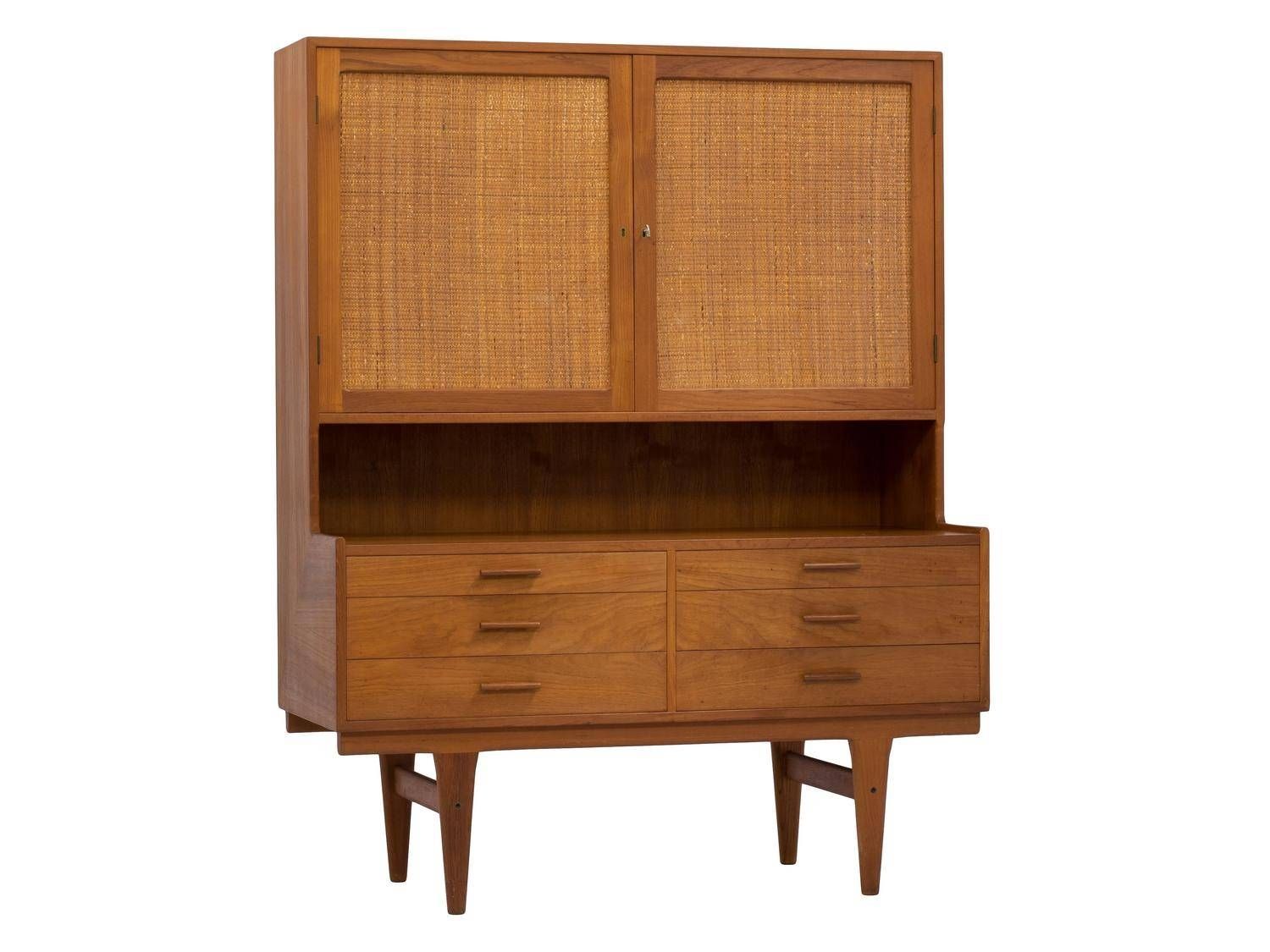 Cane Sideboards – 19 For Sale At 1stdibs Pertaining To Tall Sideboards (View 26 of 30)