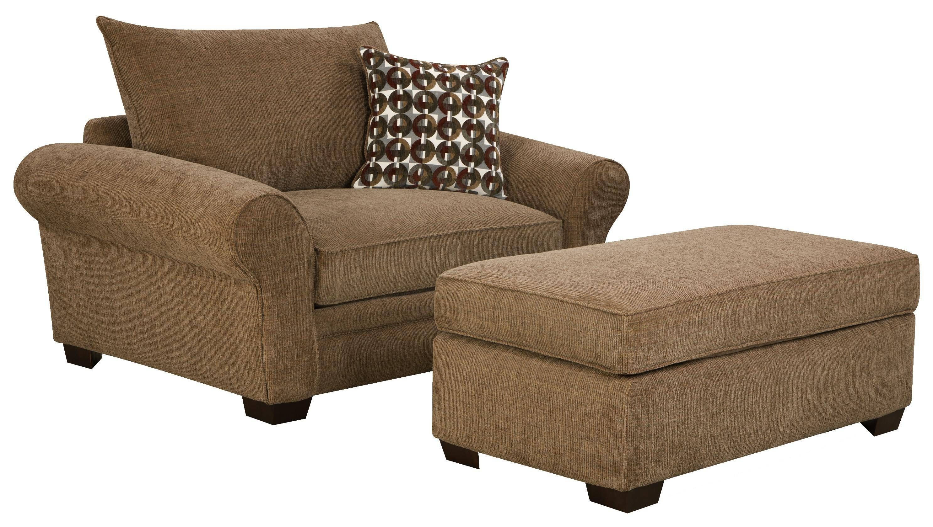 Chairs With Ottomans For Living Room Living Room Design And Living Within Sofa Chair With Ottoman (View 2 of 30)
