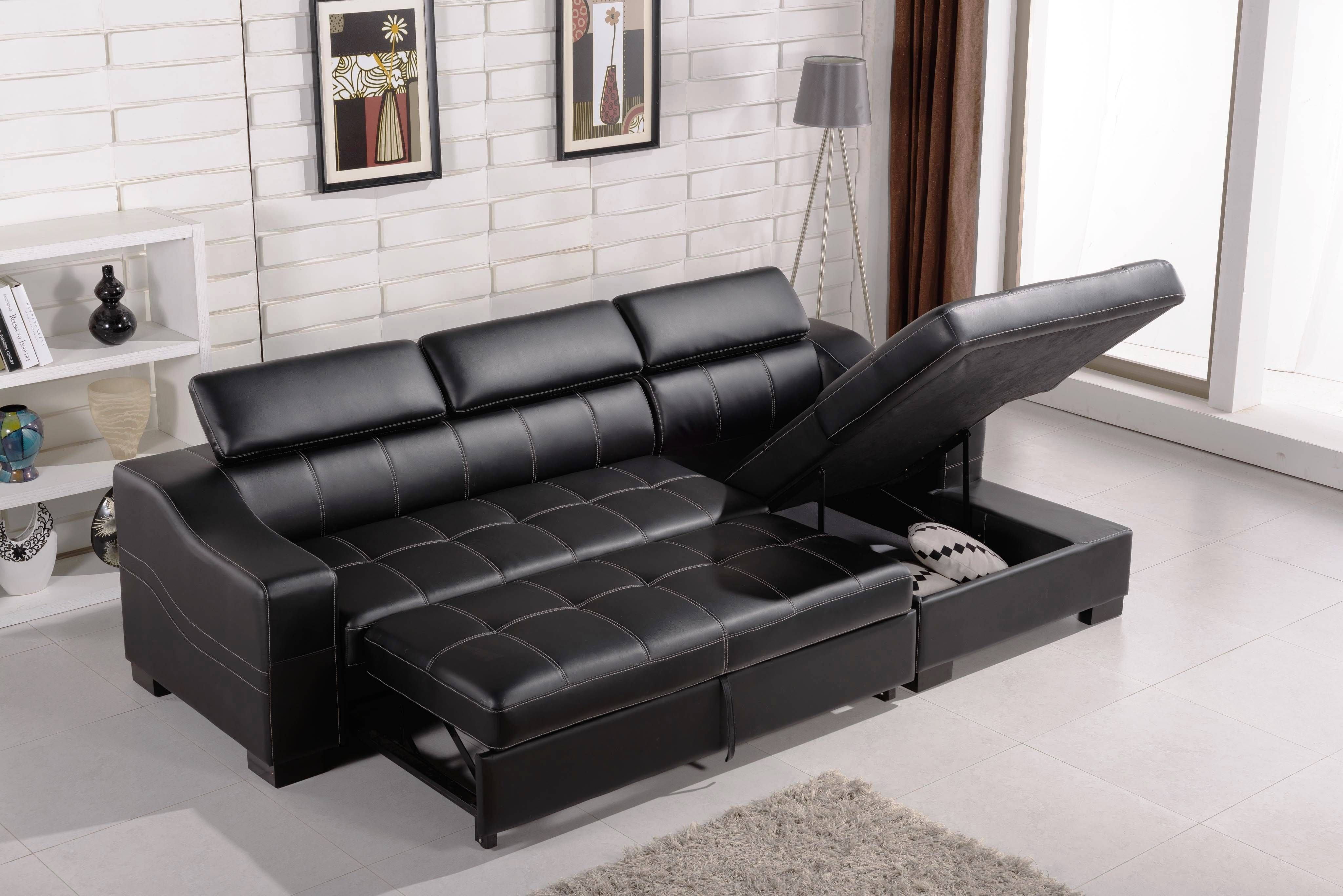 Chaise Sofa Bed With Storage | Tehranmix Decoration Inside Sofas With Beds (Photo 27 of 30)