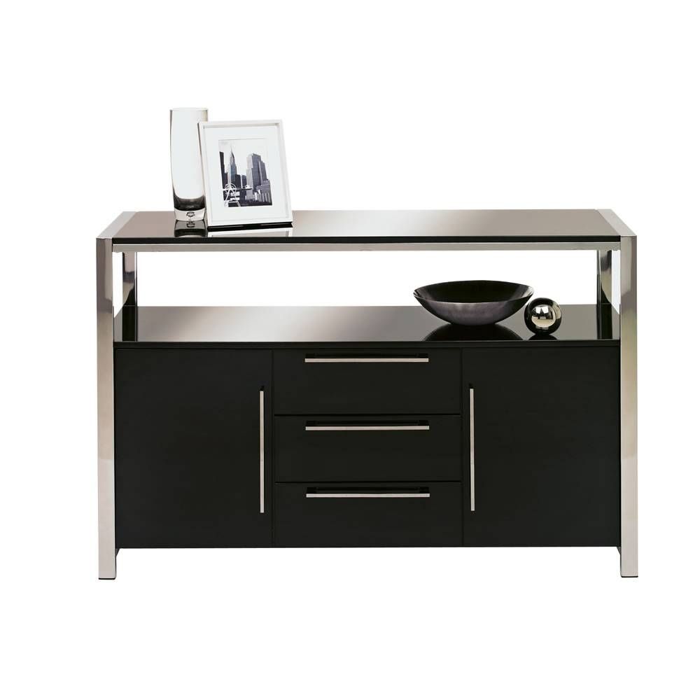 Charisma Sideboard Black Gloss At Wilko With Regard To Black Gloss Sideboards (Photo 1 of 30)
