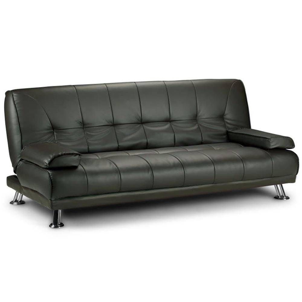Cheap Leather Sofas Argos. Black Leather Fernando Corner Sofa Bed Pertaining To Corner Sofa Bed Sale (Photo 19 of 30)