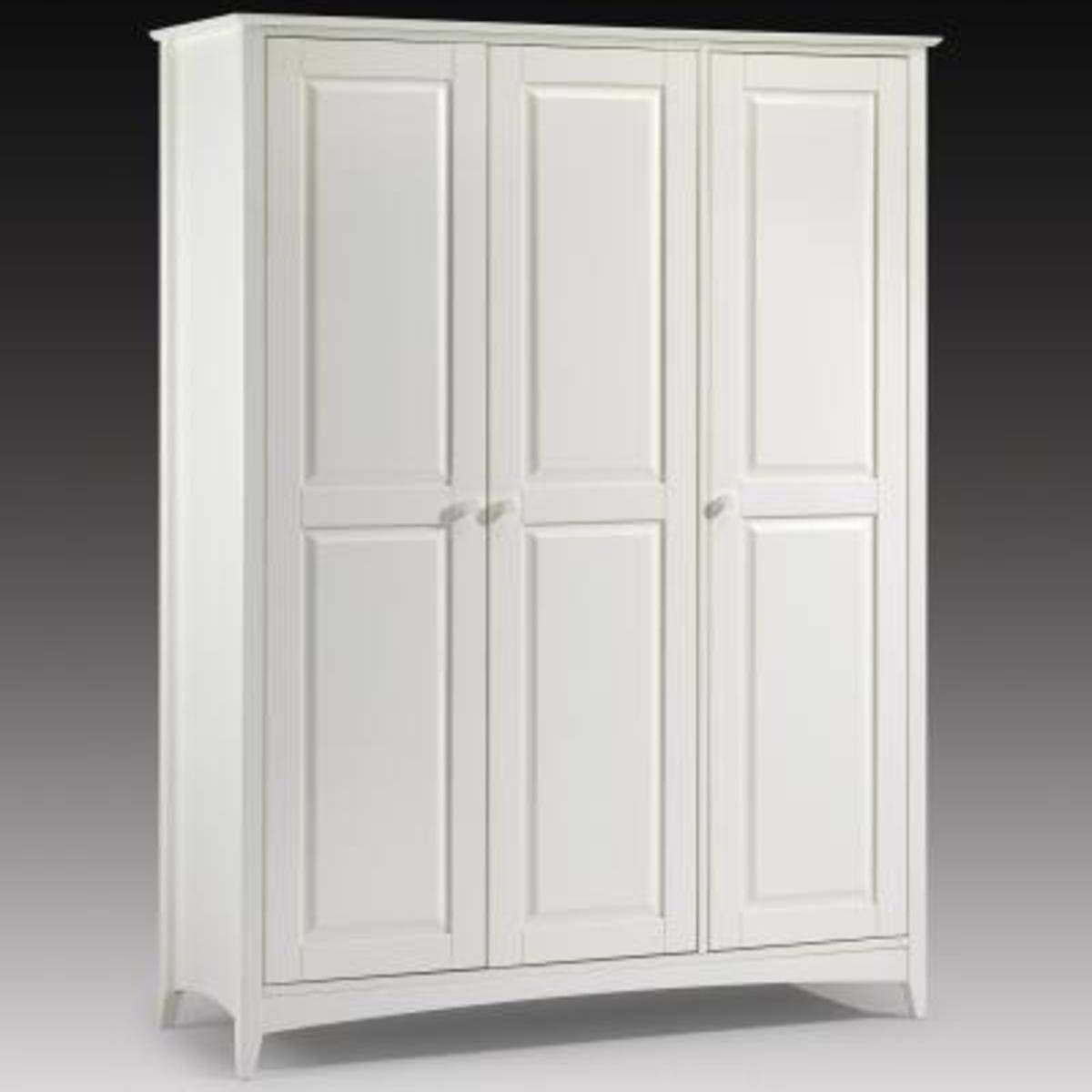 Cheap Wardrobe In White Lacquer |2 Door Wardrobe | Robinsons Beds Regarding White Cheap Wardrobes (View 11 of 15)