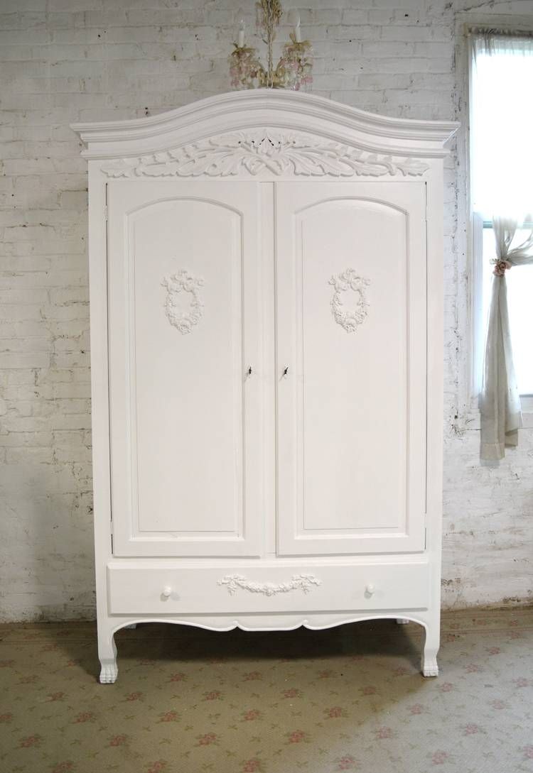 Chic Armoires Within Shabby Chic Wardrobes For Sale (Photo 5 of 15)