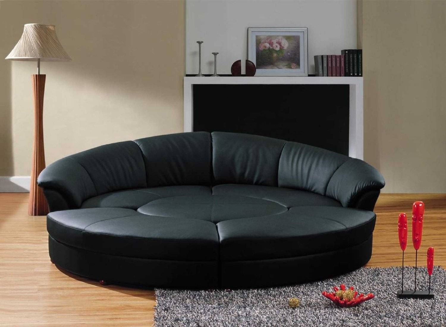 Circle Sofa | Ira Design Throughout Round Sofas (View 8 of 30)