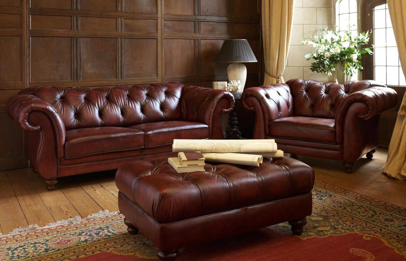 Classic Chesterfield Sofa — Liberty Interior Regarding Chesterfield Sofa And Chairs (View 18 of 30)