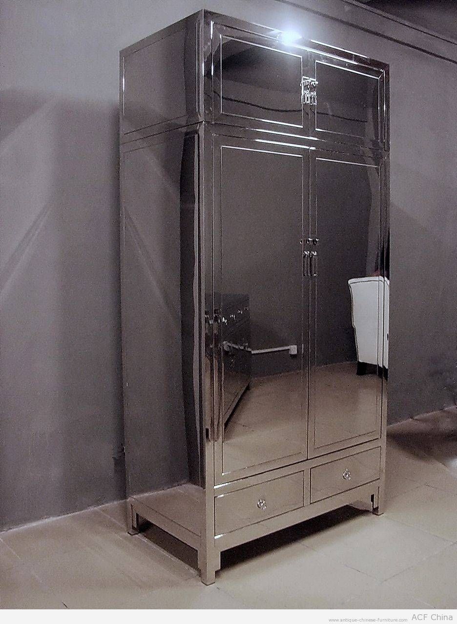 Classic Chinese Style + Contemporary Stainless Steel = Design With Regard To Chinese Wardrobes (Photo 8 of 15)