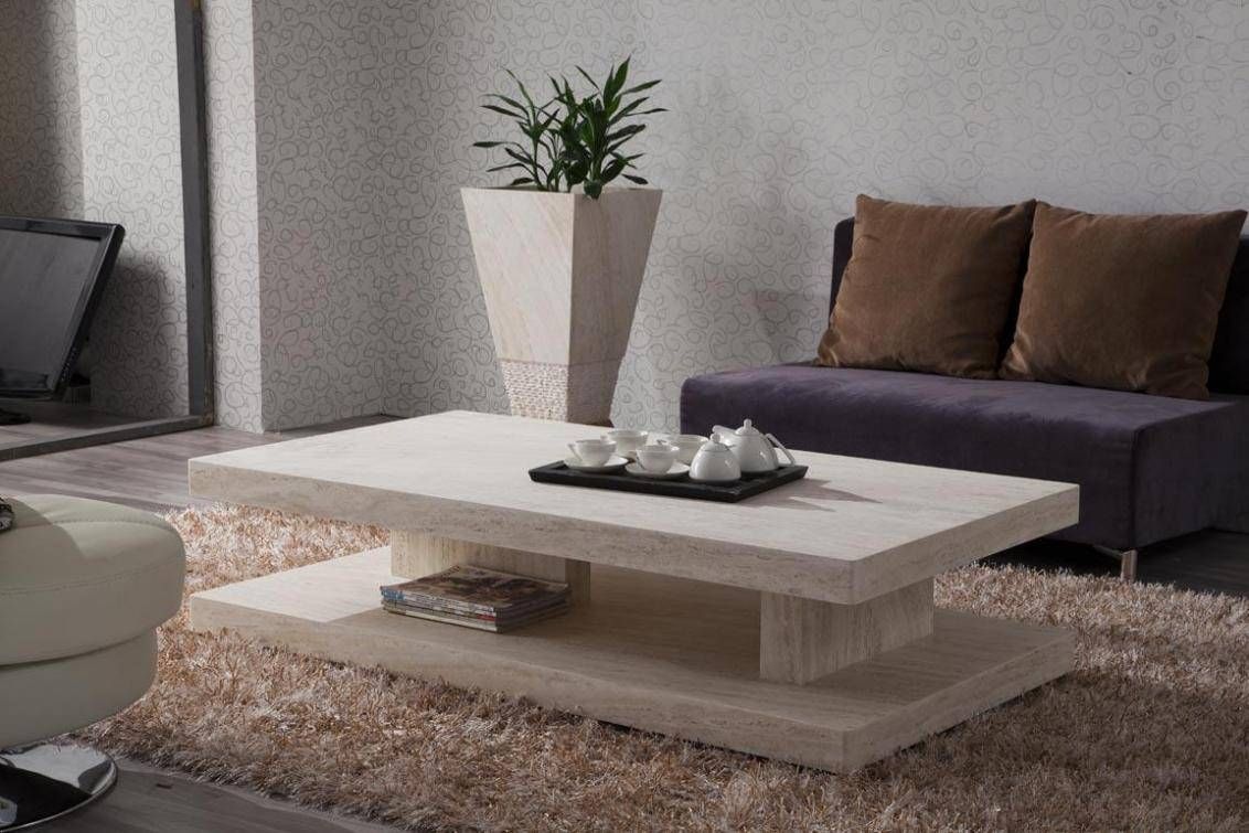 Coffee Table: Appealing White Marble Coffee Table Marble And Wood Pertaining To Black And Grey Marble Coffee Tables (View 25 of 30)