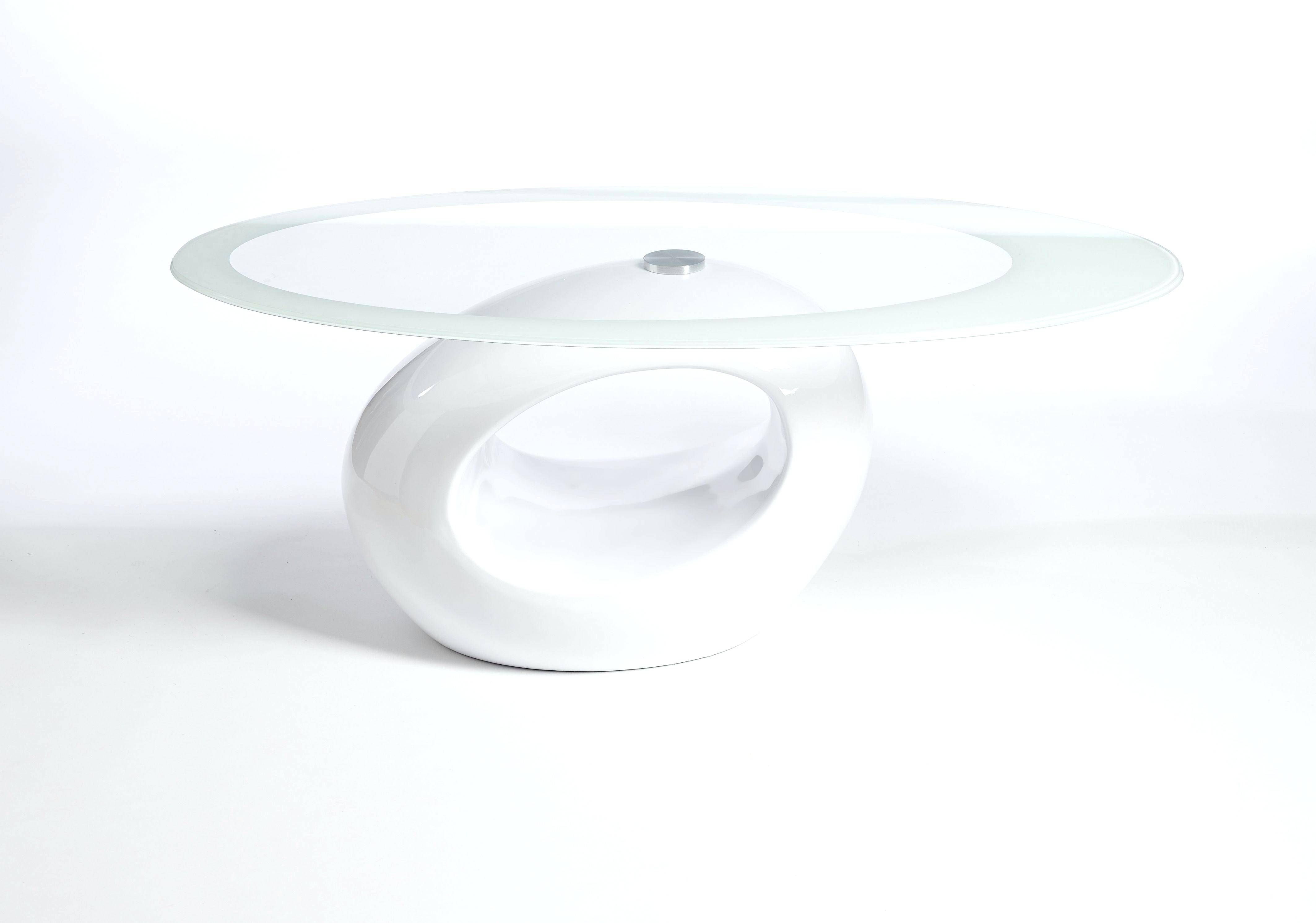 Coffee Table ~ Atomic Style Round White Coffee Table With Black For Oval White Coffee Tables (View 10 of 30)