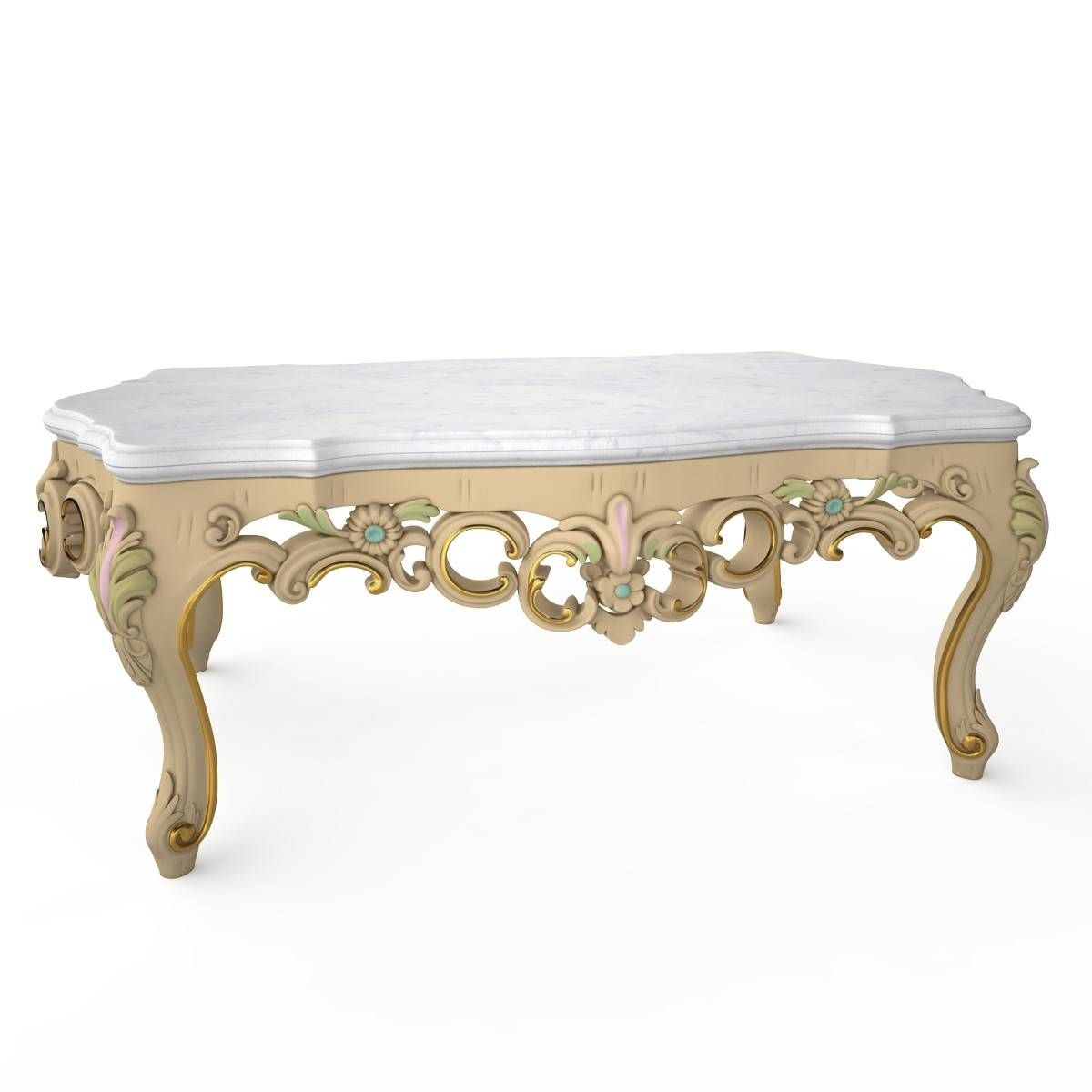 Coffee Table Baroque Max Intended For Baroque Coffee Tables (View 6 of 11)