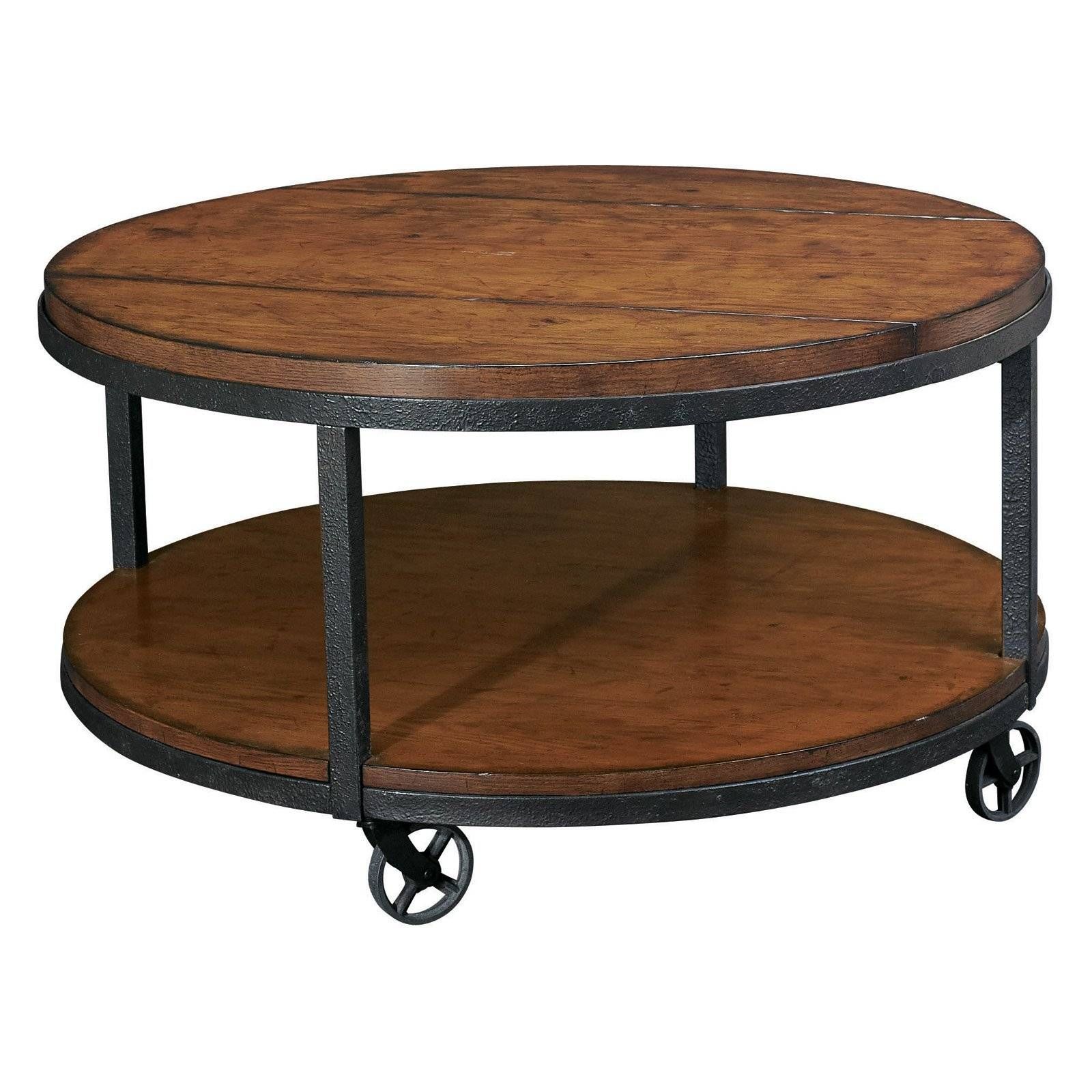 Coffee Table: Beautiful Coffee Table On Casters Ideas Wood Coffee In Glass Coffee Tables With Casters (Photo 8 of 30)