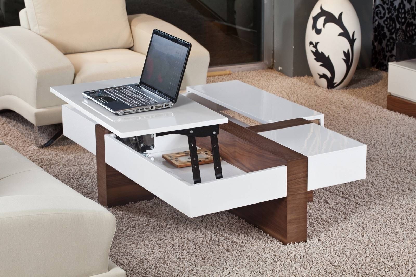 Coffee Table: Captivating How To Make A Lift Top Coffee Table Lift Throughout Pop Up Top Coffee Tables (View 9 of 30)