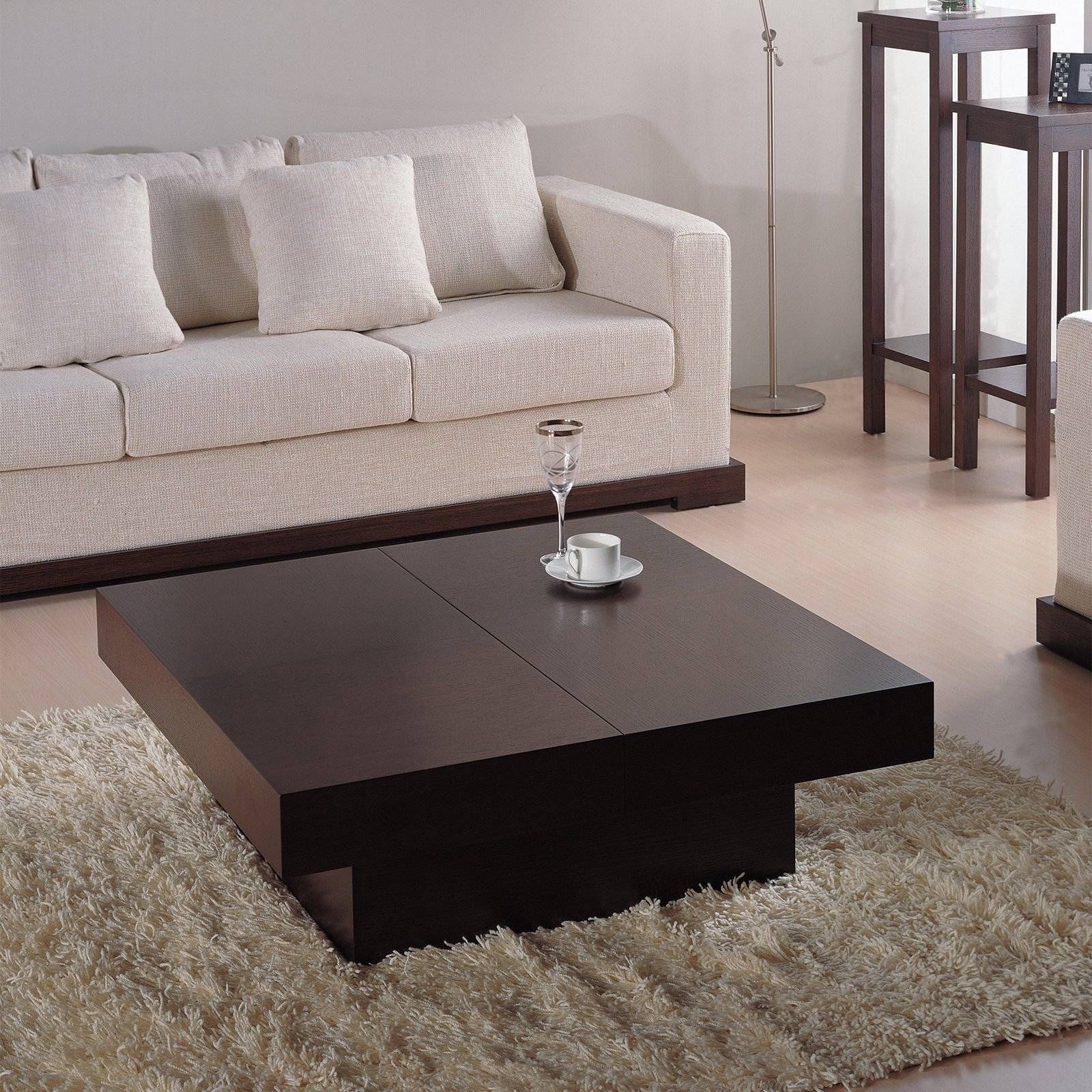Featured Photo of 30 Best Collection of Dark Brown Coffee Tables