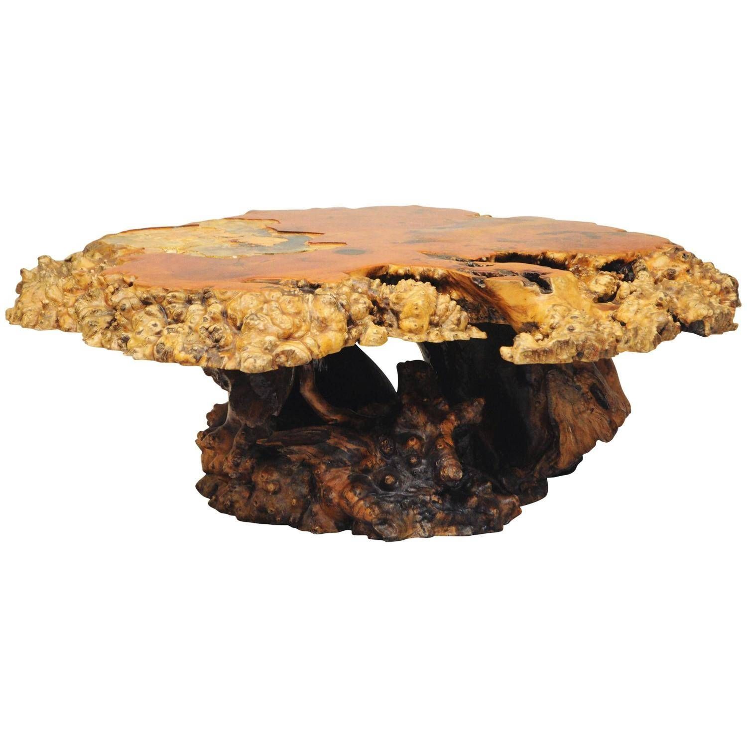 Coffee Table, Free Form, Made Of Narra Root Wood For Sale At 1stdibs With Free Form Coffee Tables (View 18 of 30)
