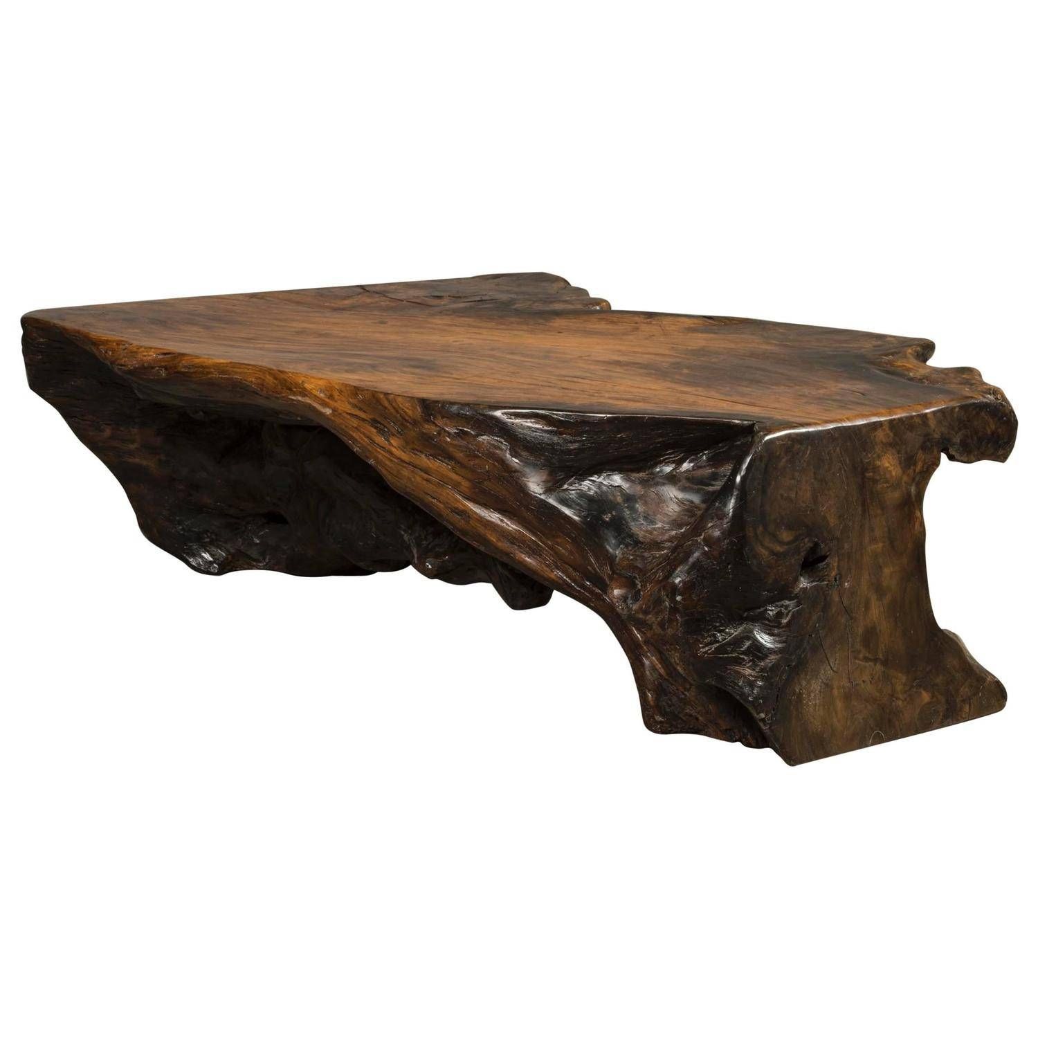 Coffee Table, Free Form, Made Of Narra Root Wood For Sale At 1stdibs With Regard To Free Form Coffee Tables (View 21 of 30)
